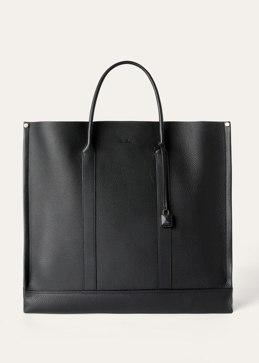 Large Beam tote - Black/Onyx