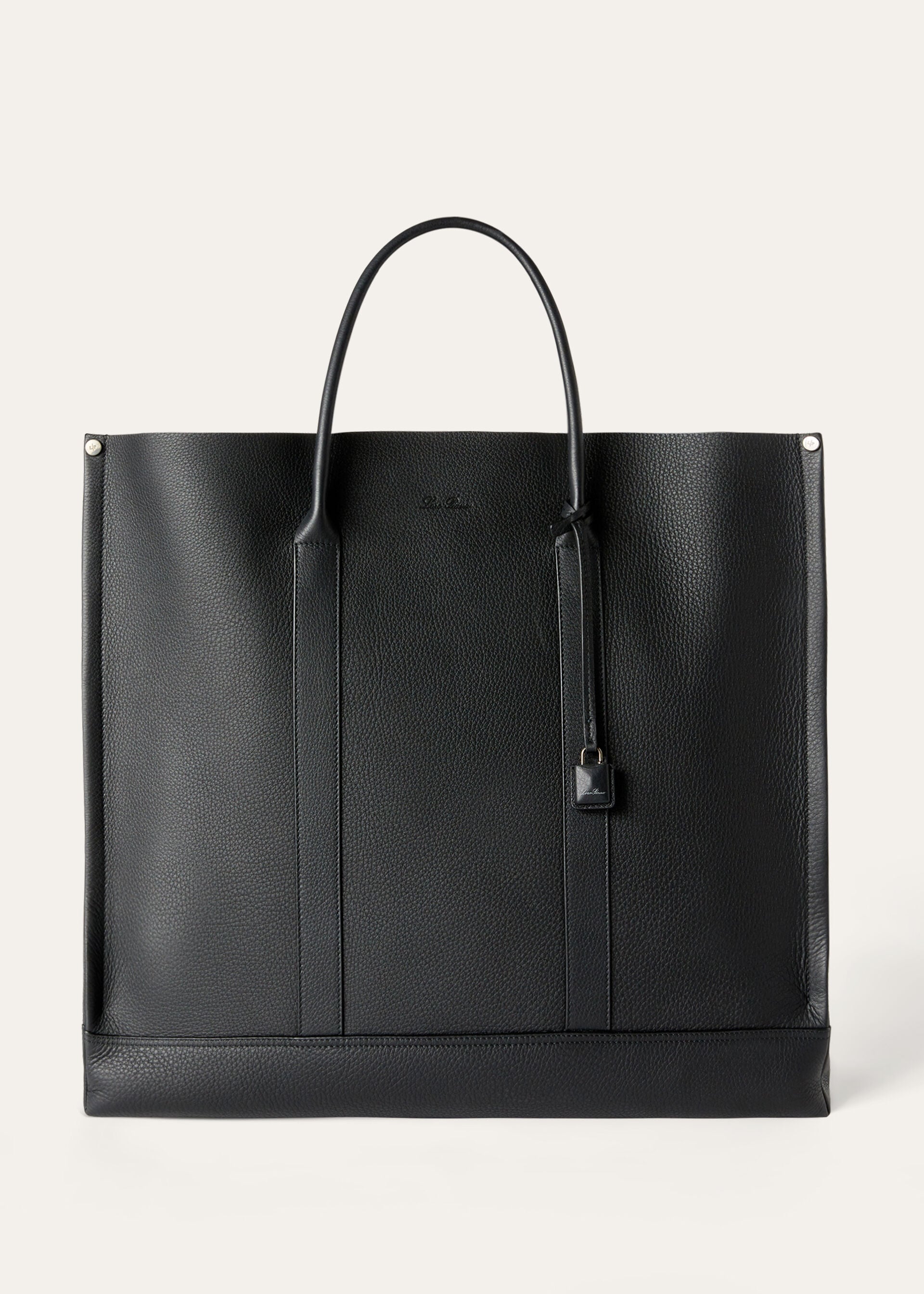 Large Beam tote - Black/Onyx