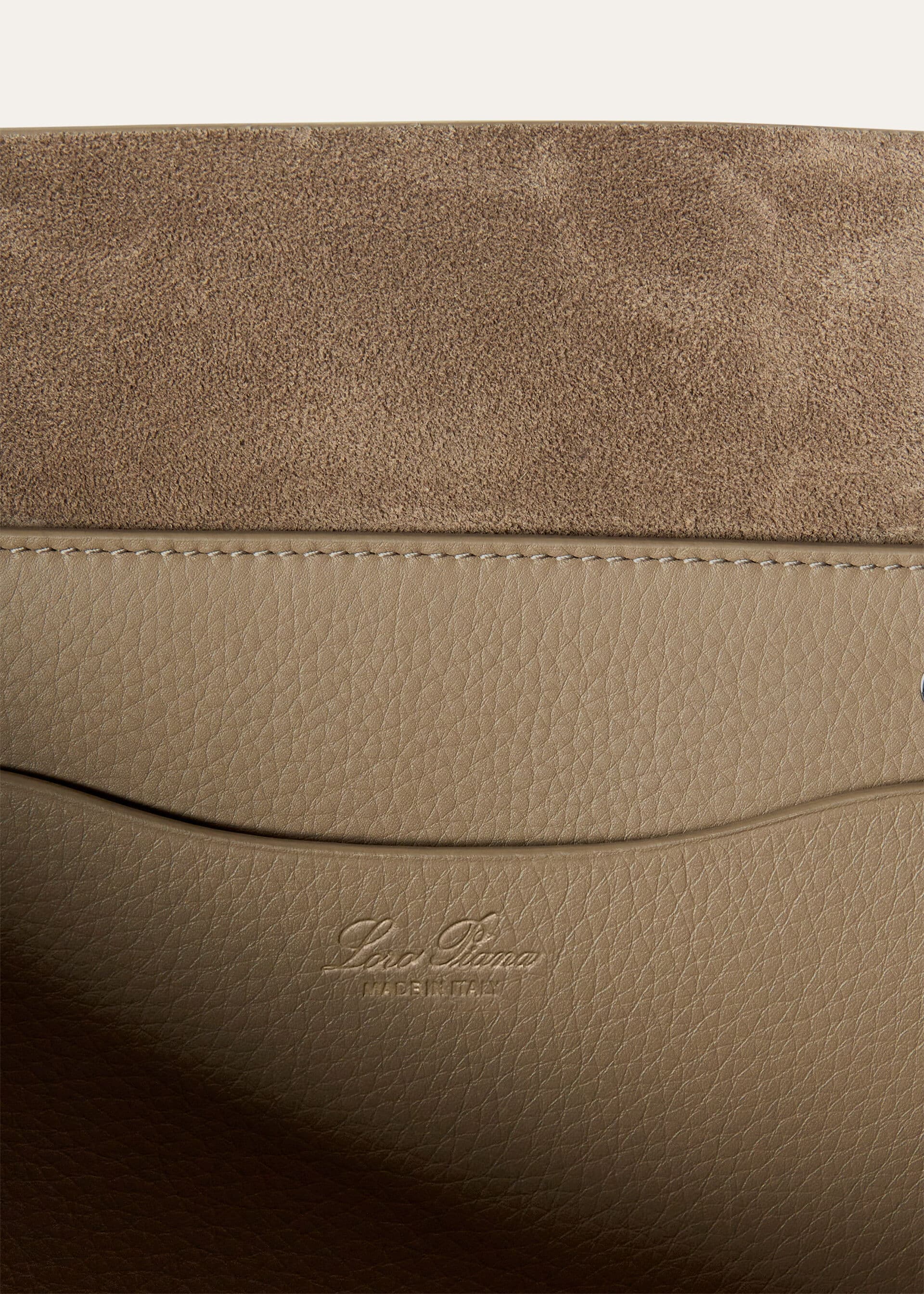 Large Beam tote - Warm Mastic/Onyx