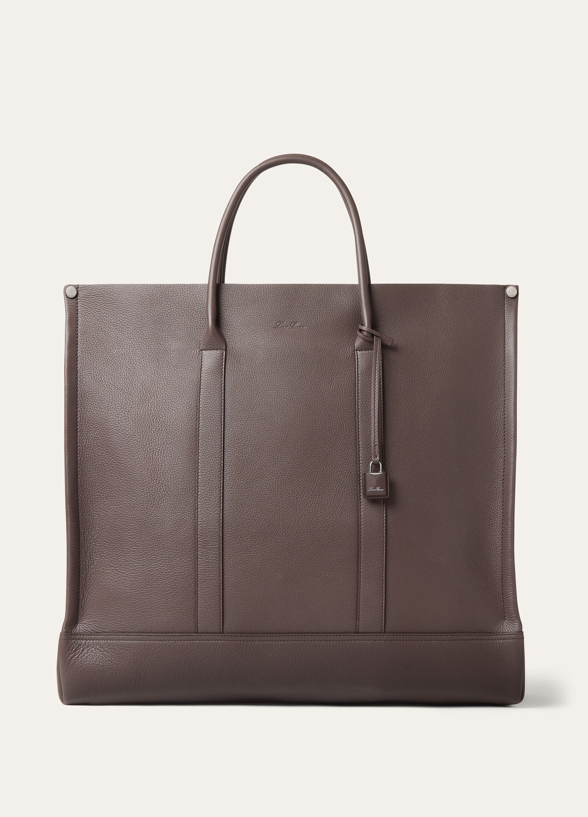 Large Beam tote - Dark Chocolate Licorice/Onyx