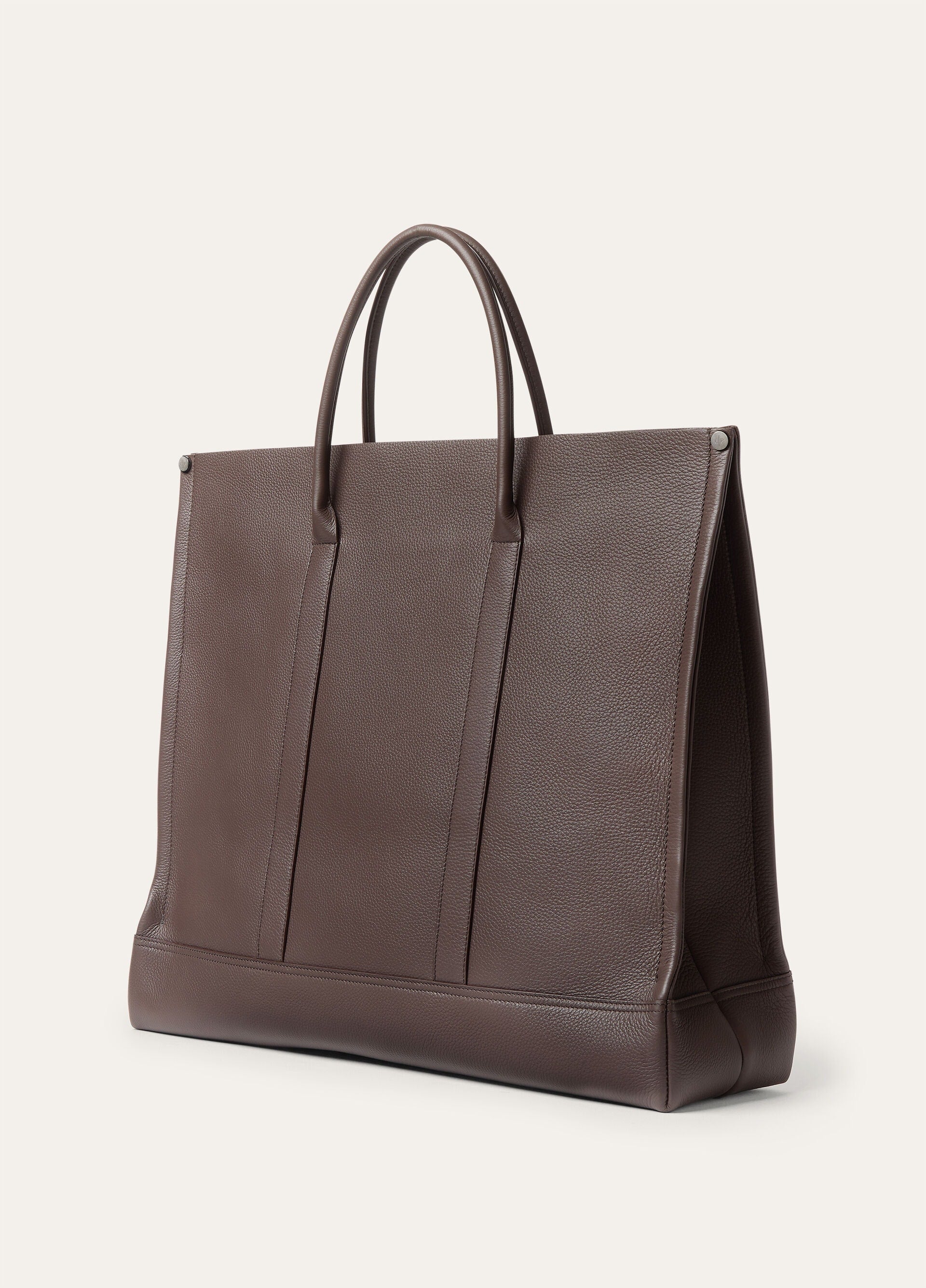 Large Beam tote - Dark Chocolate Licorice/Onyx