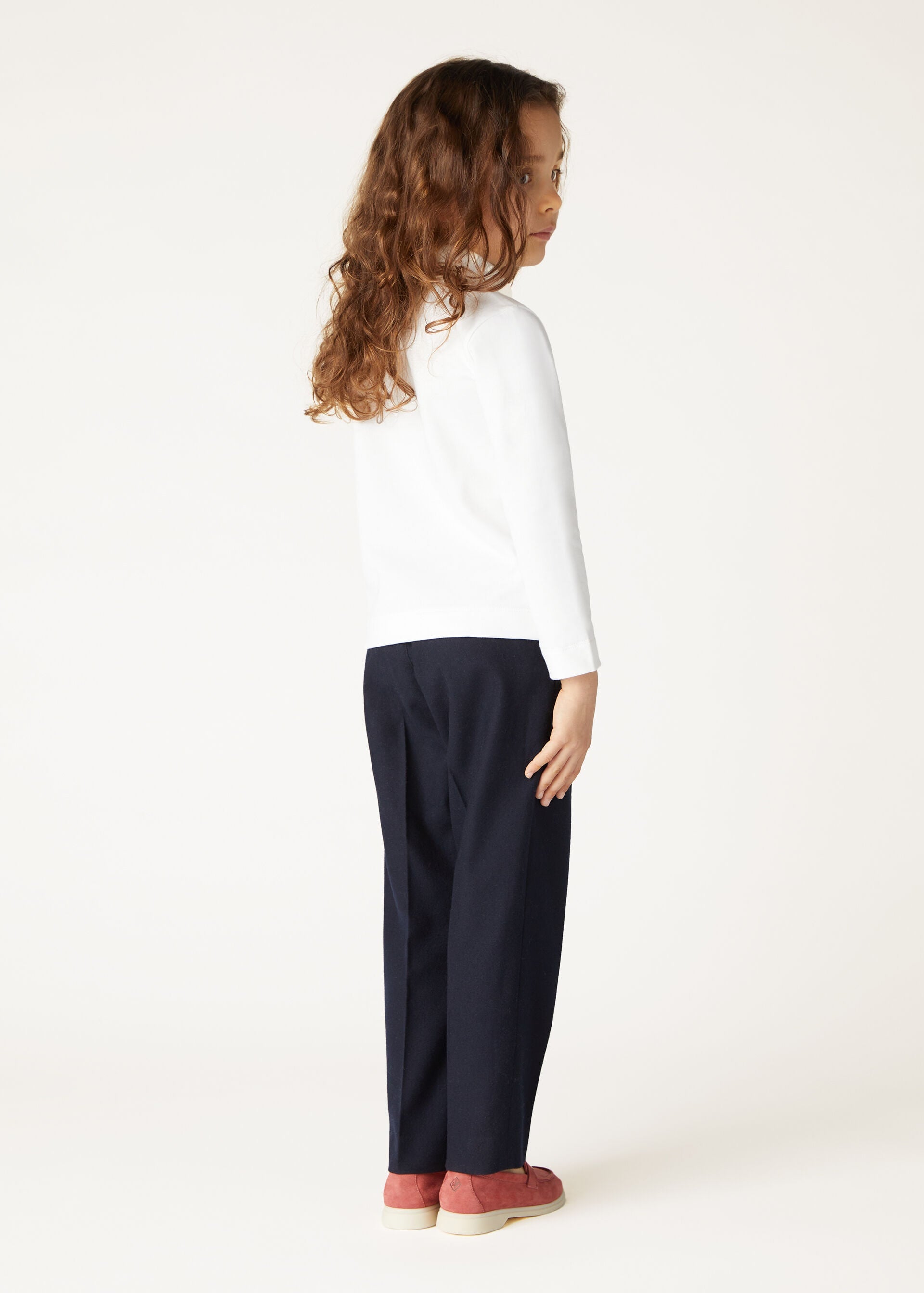 Kid's My-T Polo - Optical White
