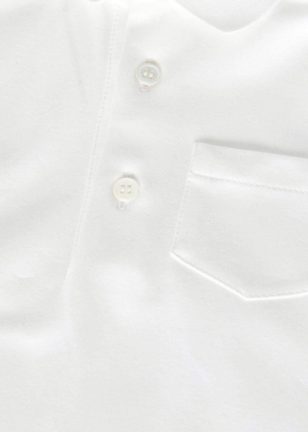 Kid's My-T Polo - Optical White