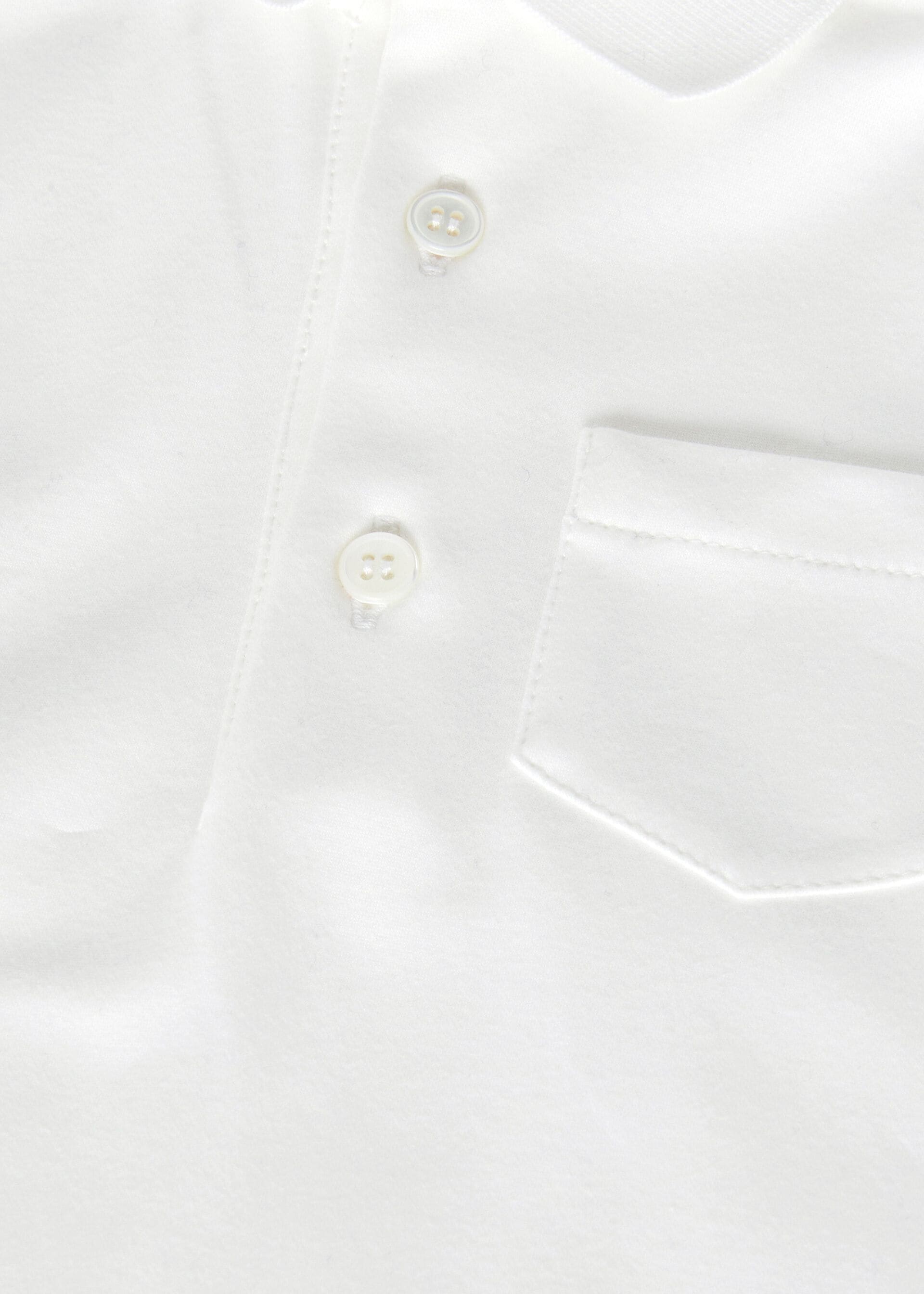 Kid's My-T Polo - Optical White