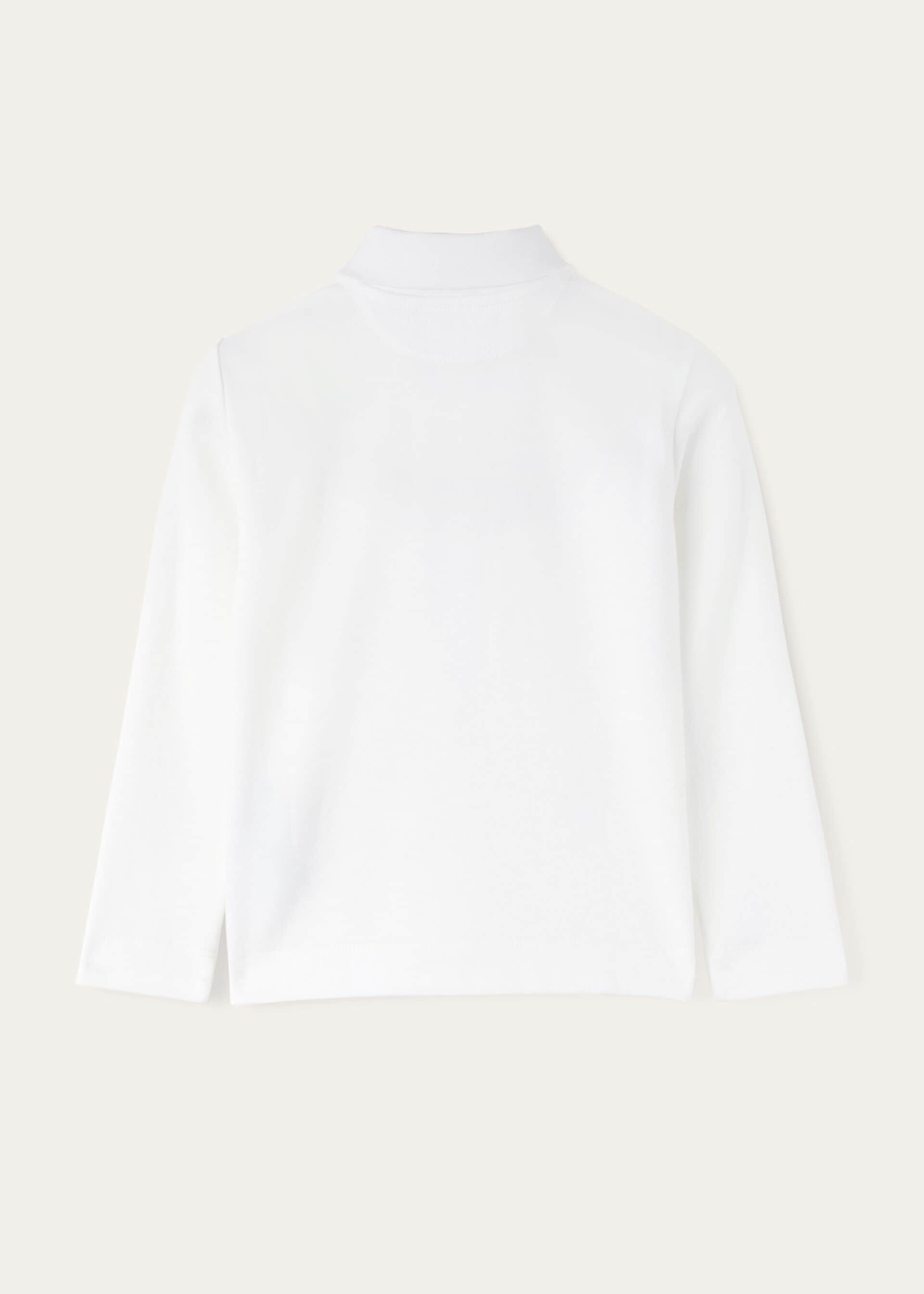 Kid's My-T Polo - Optical White