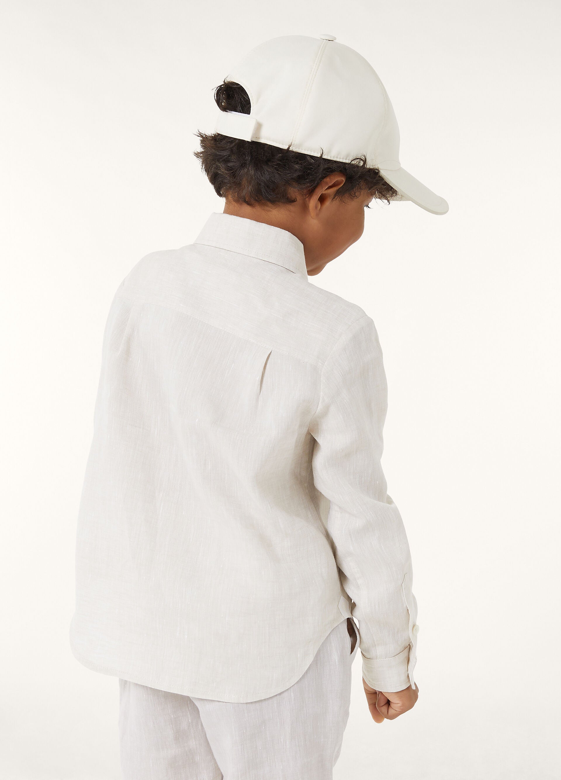 Kid's André Shirt - Pelican Gray