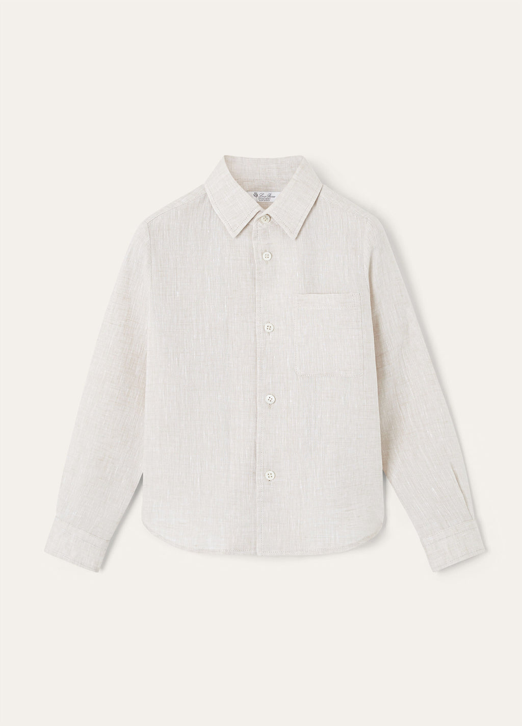Kid's André Shirt - Pelican Gray