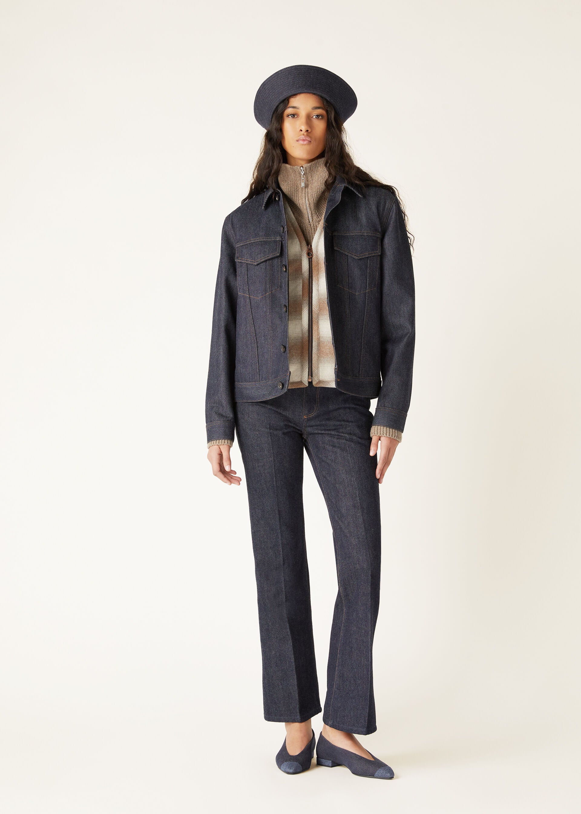 Kea Trucker Jacket - Shadow Blue