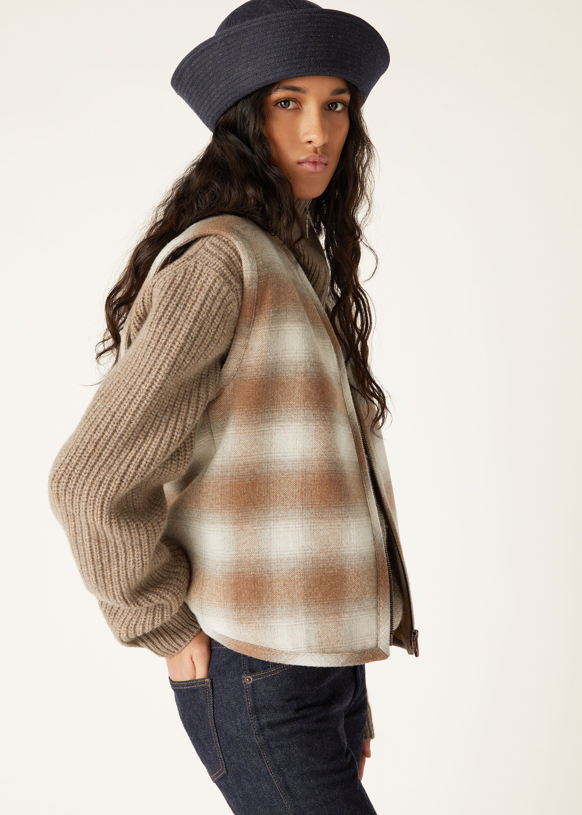 Kea Trucker Jacket - Shadow Blue