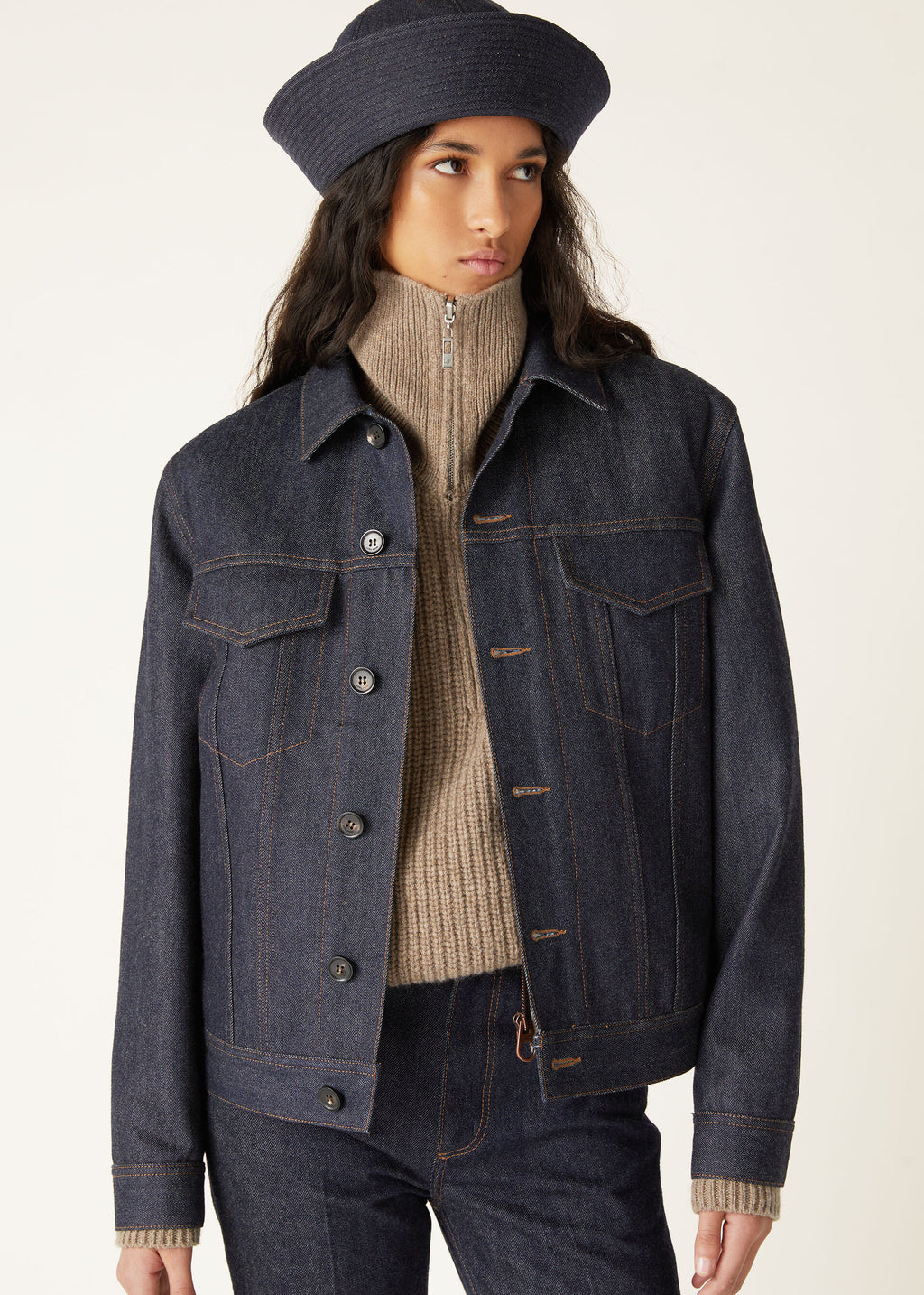 Kea Trucker Jacket - Shadow Blue