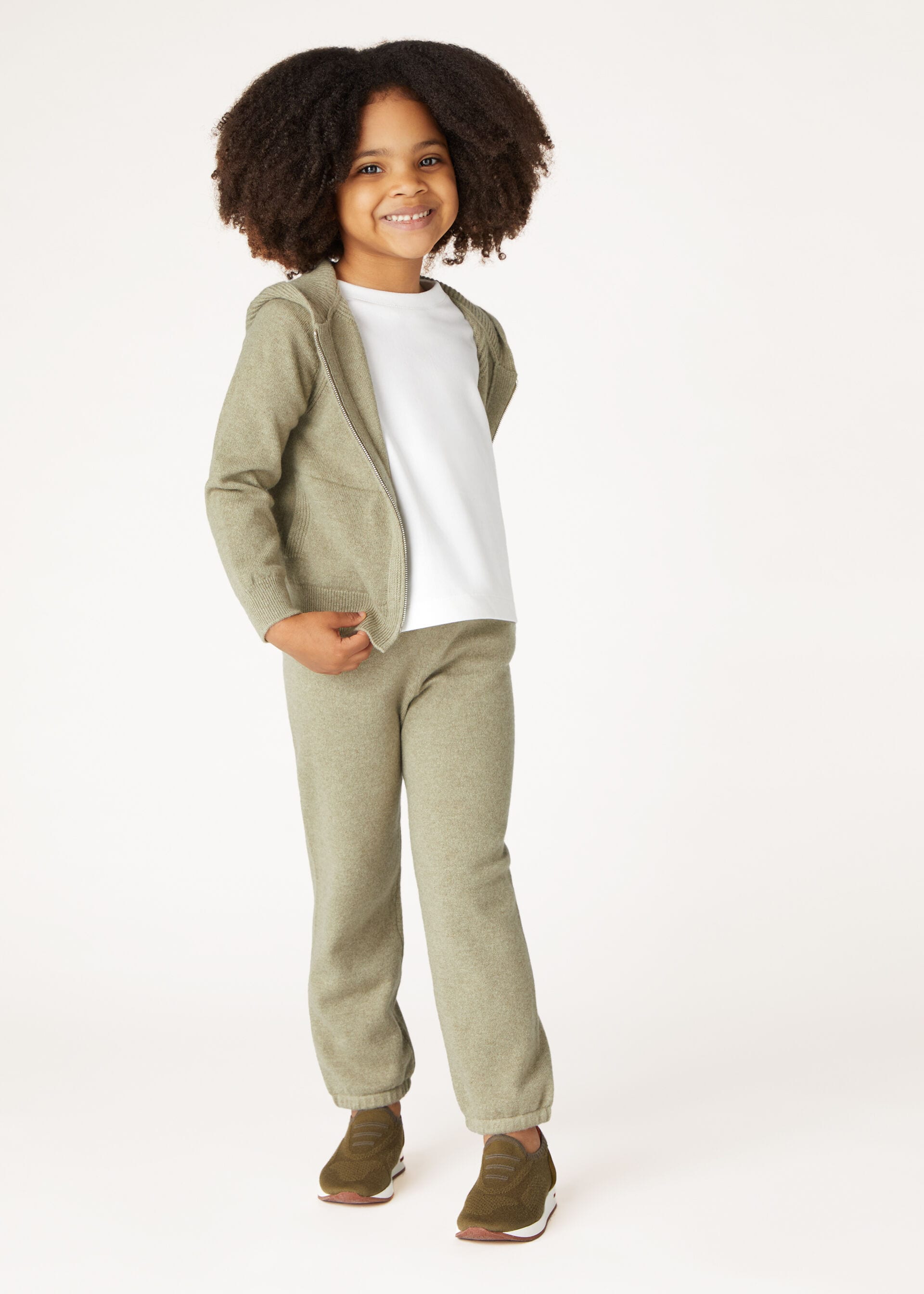 Kid's Merano Pants - Coriander Seeds Melange