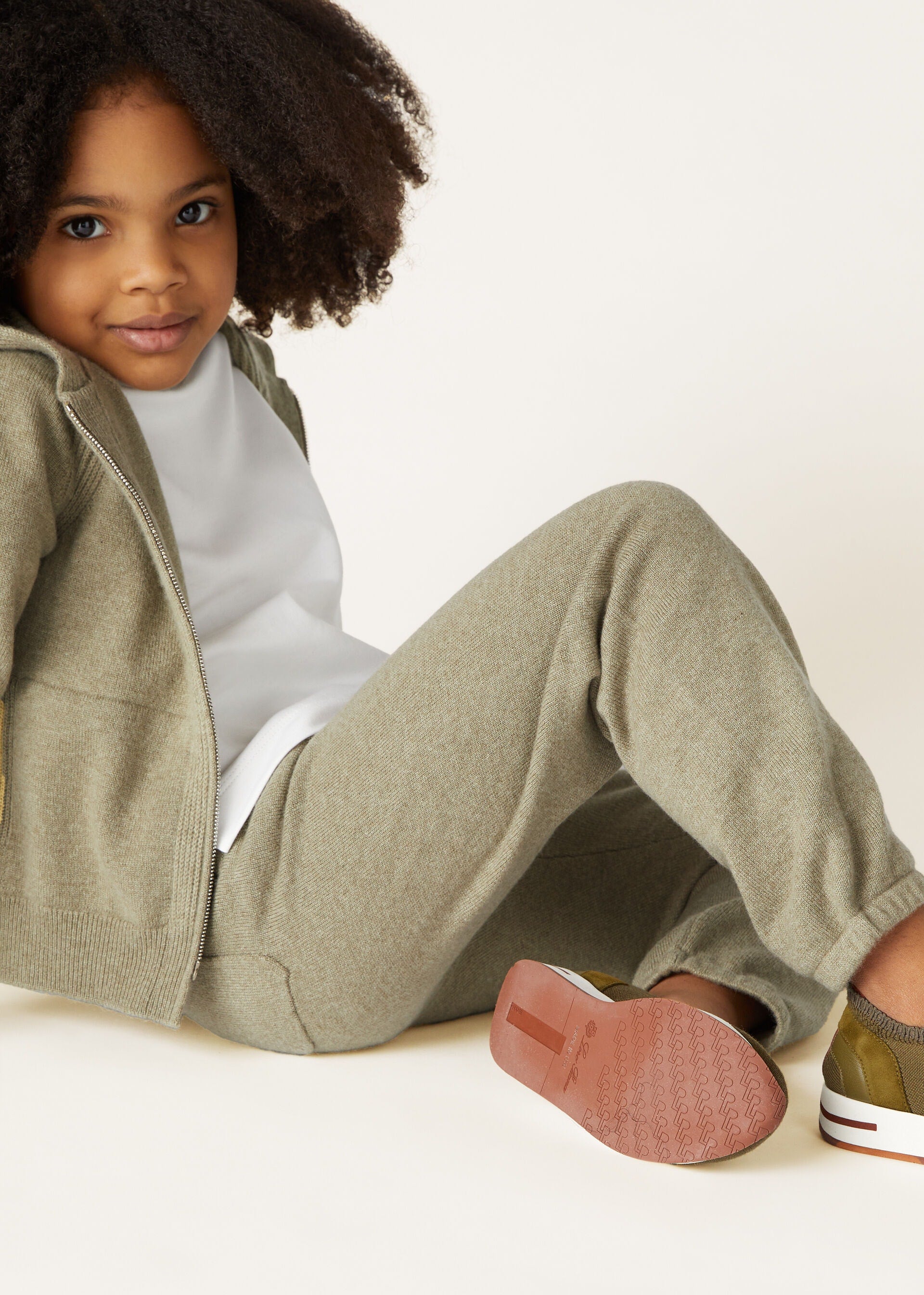 Kid's Merano Pants - Coriander Seeds Melange