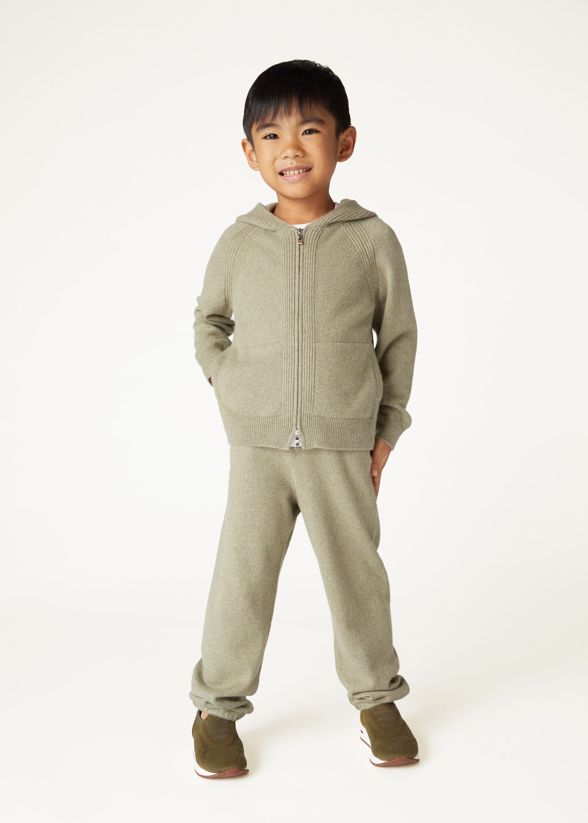 Kid's Merano Pants - Coriander Seeds Melange