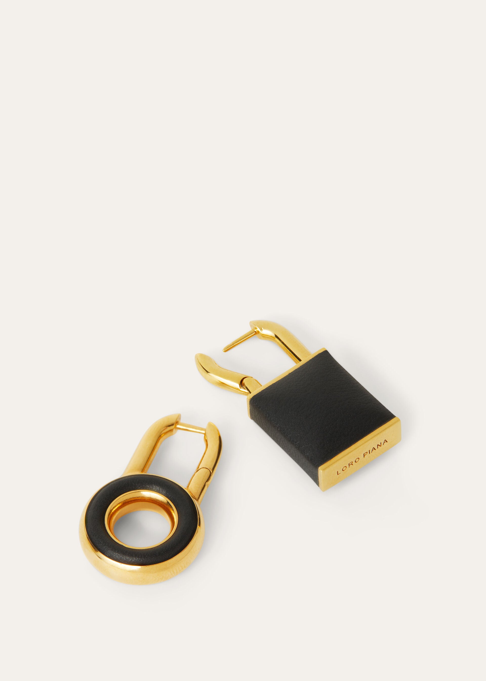 Charm Earrings - Black/Jewel Sun Gold
