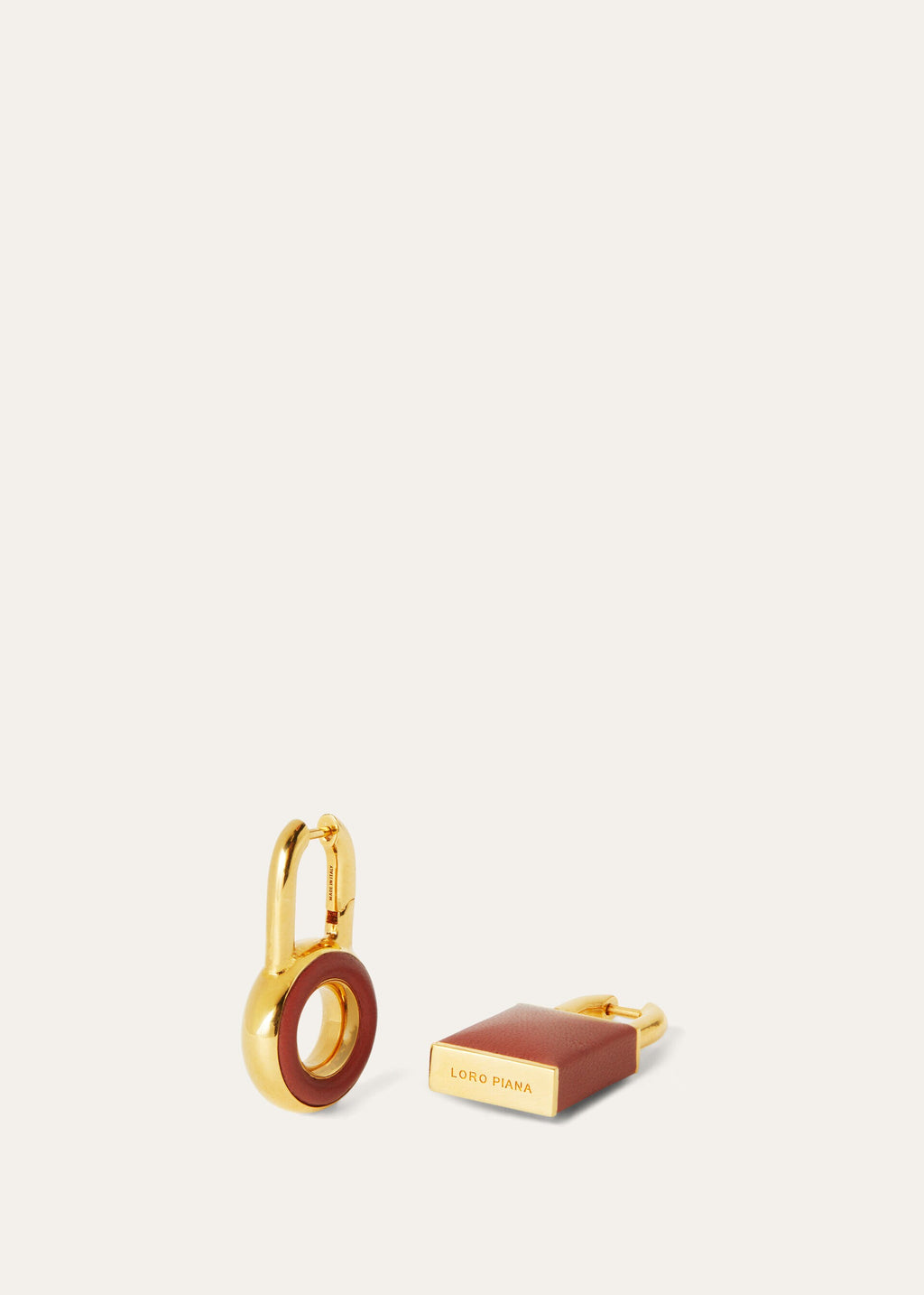 Charm Earrings - Deep Kummel/Jewel Sun Gold