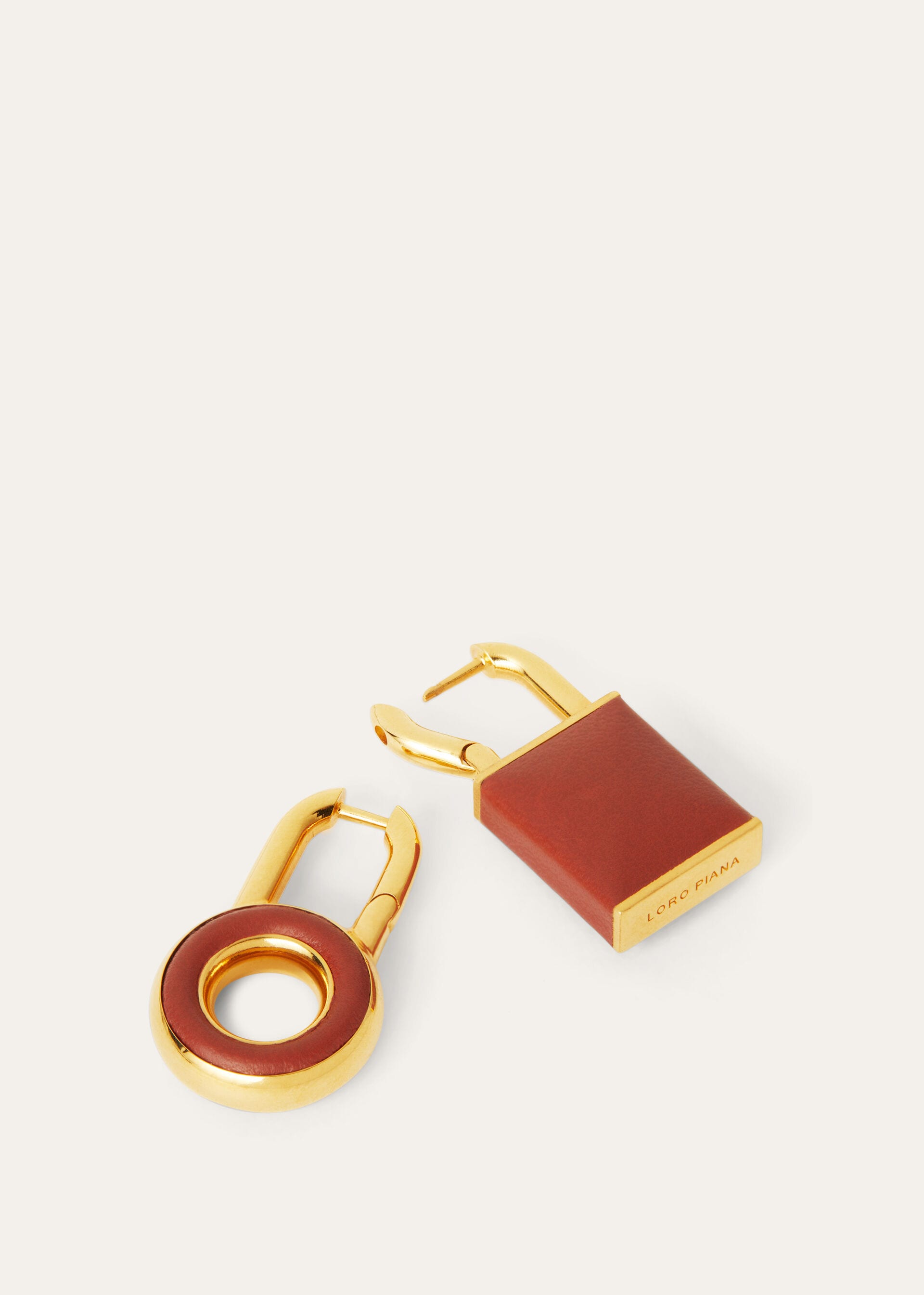 Charm Earrings - Deep Kummel/Jewel Sun Gold