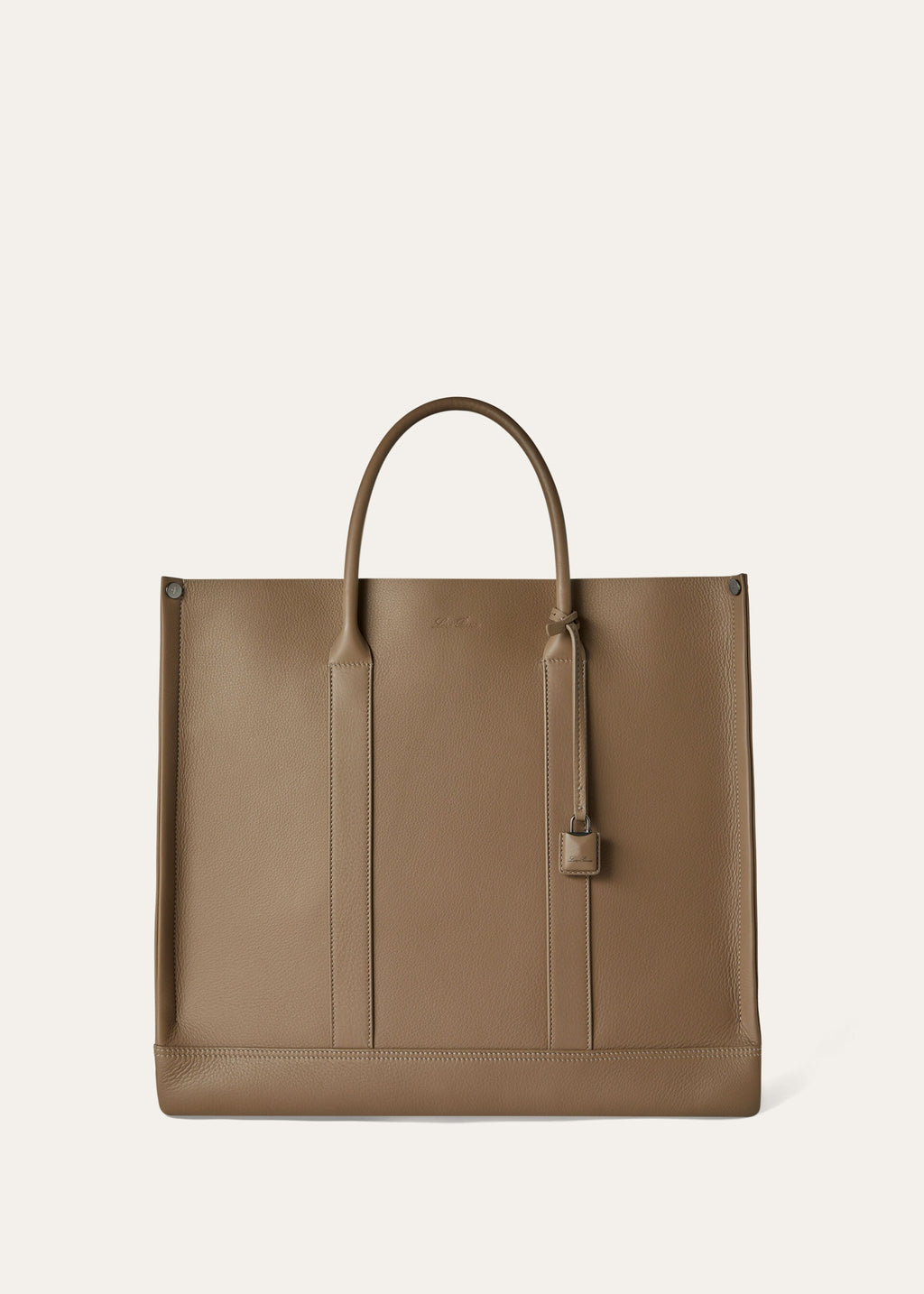 Small Beam tote - Warm Mastic/Onyx