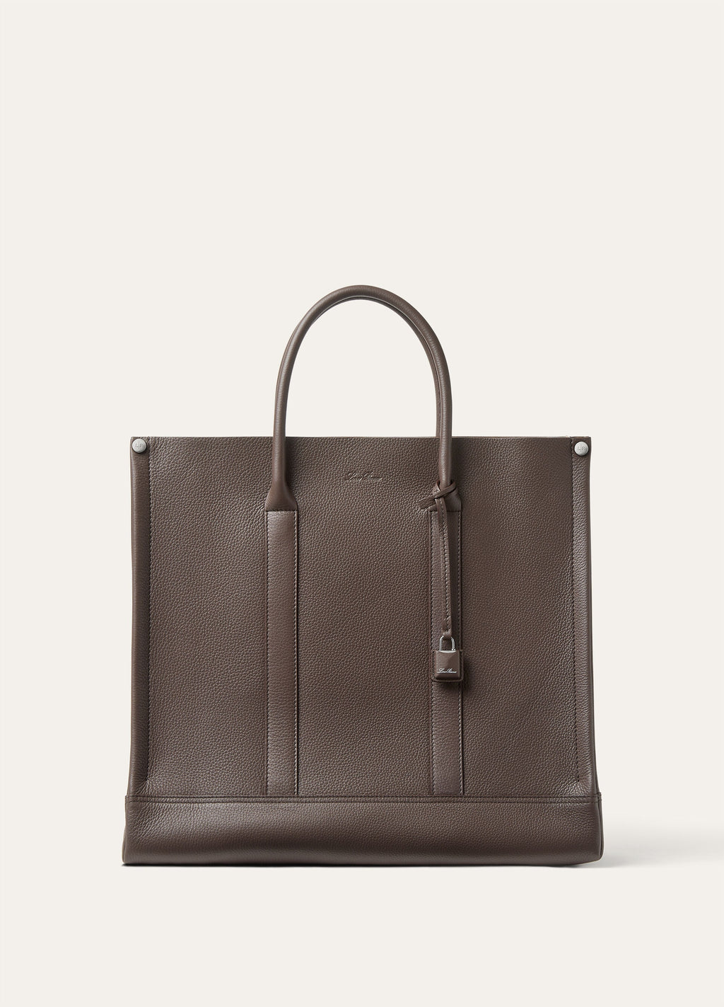 Small Beam tote - Dark Chocolate Licorice/Onyx
