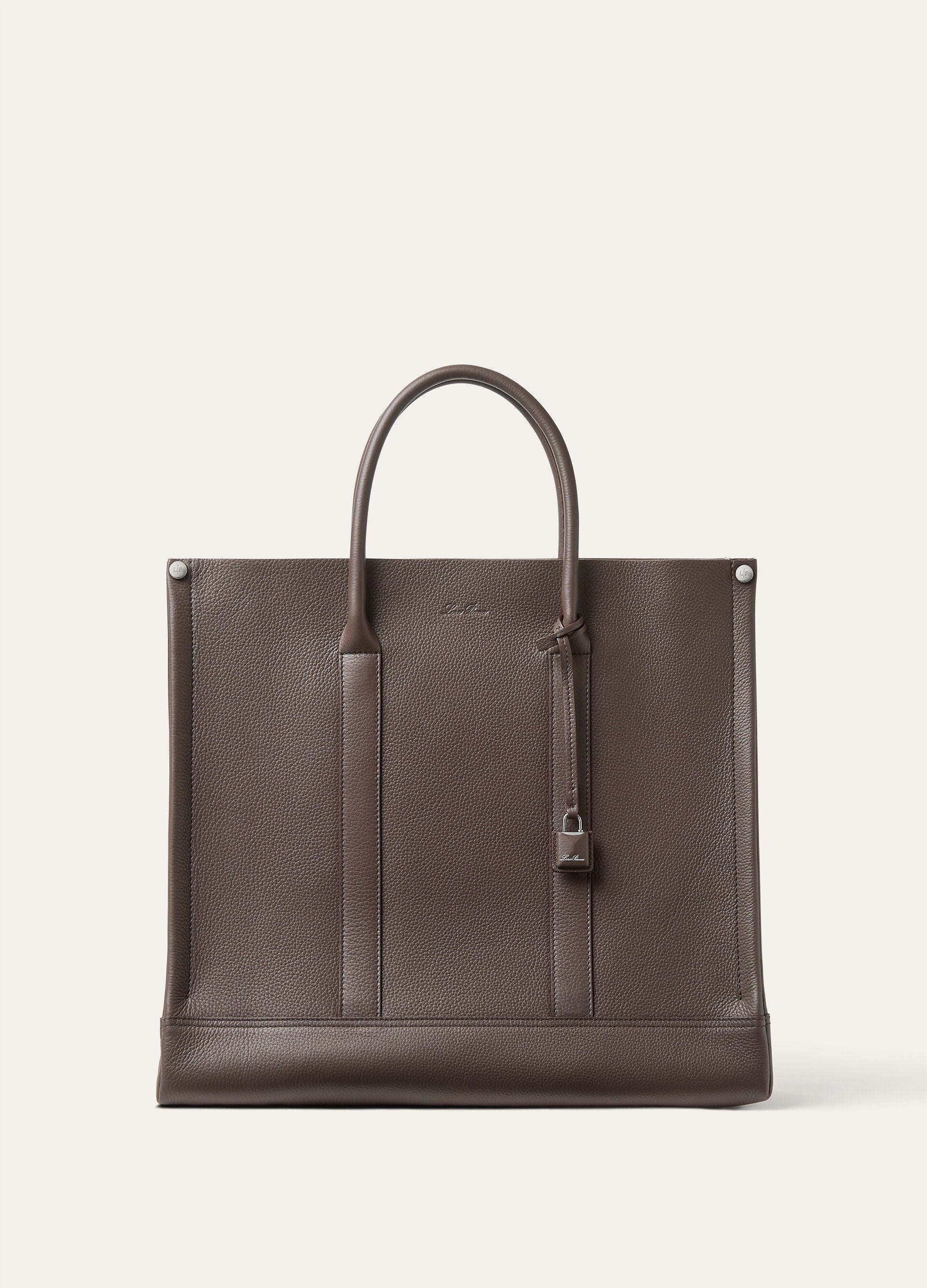 Small Beam tote - Dark Chocolate Licorice/Onyx