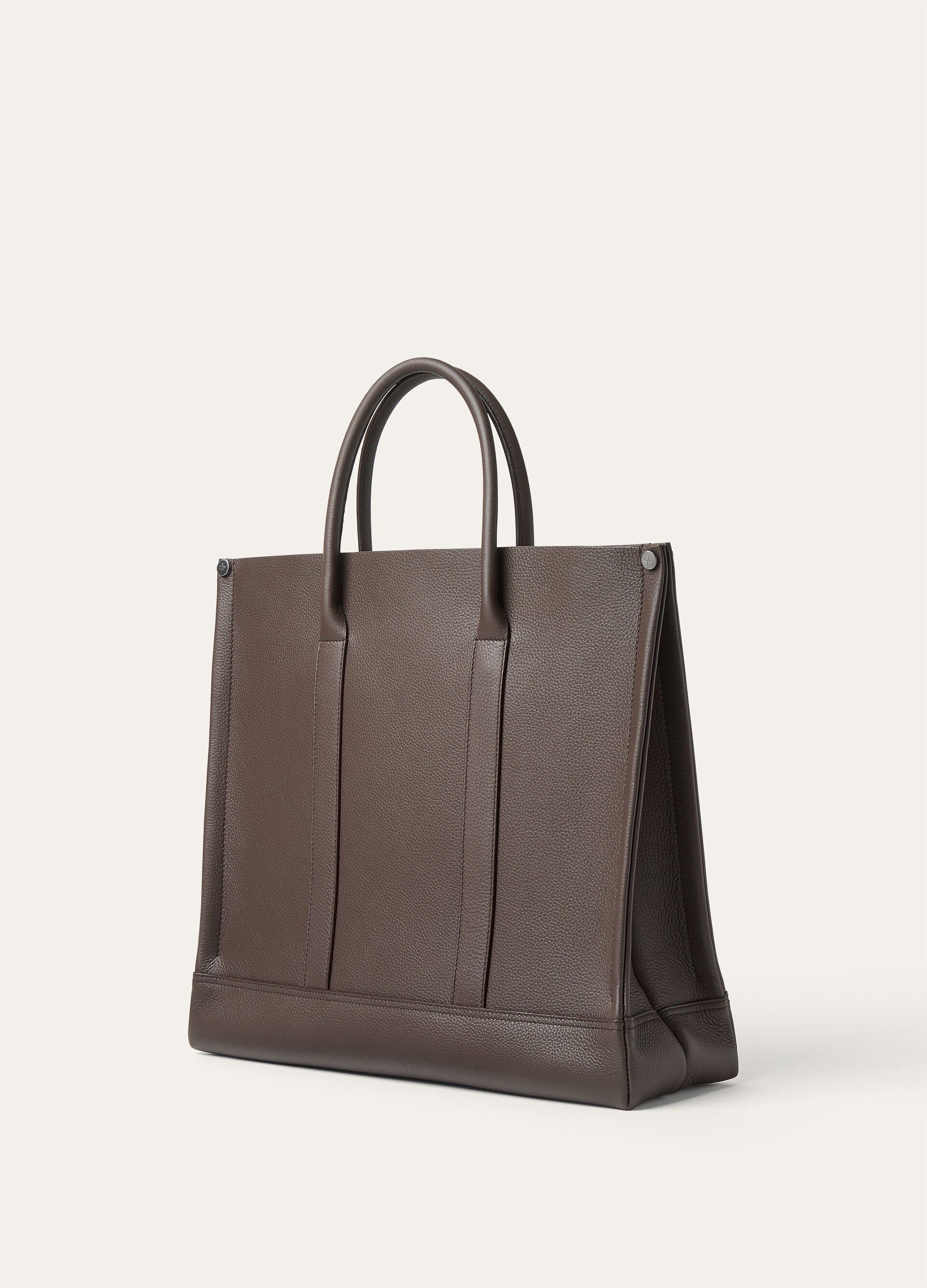 Small Beam tote - Dark Chocolate Licorice/Onyx