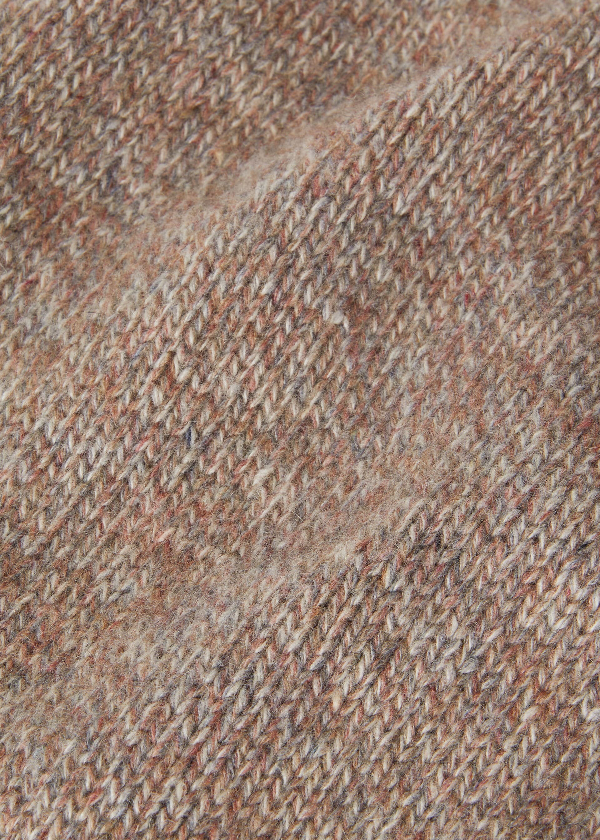Loro Crewneck - GRAIN BROWN-RED SAND-PURE DUNES
