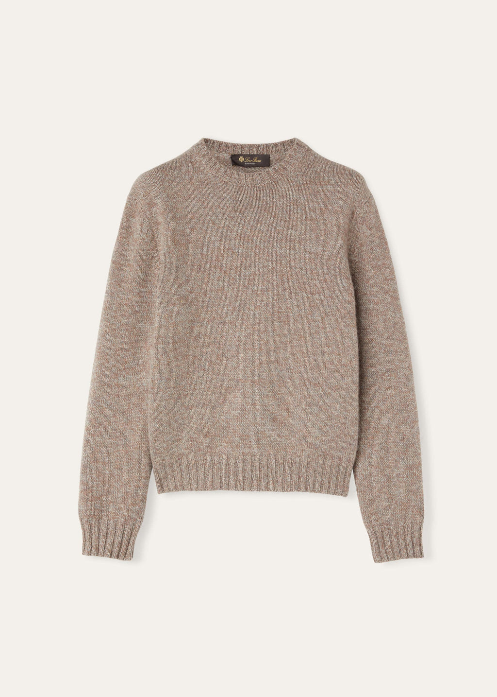 Loro Crewneck - GRAIN BROWN-RED SAND-PURE DUNES