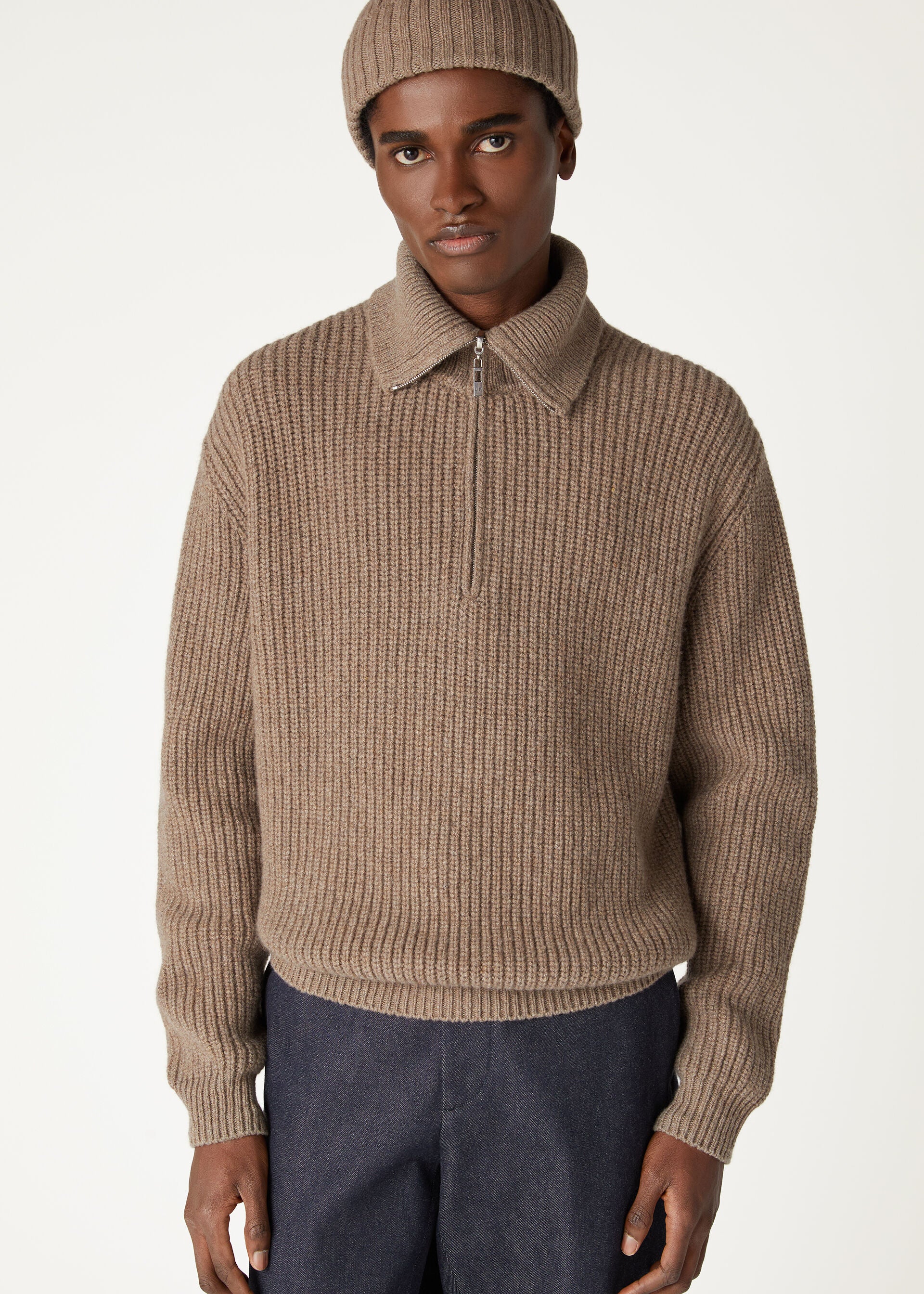 Loro Sweater - Grain Brown Melange