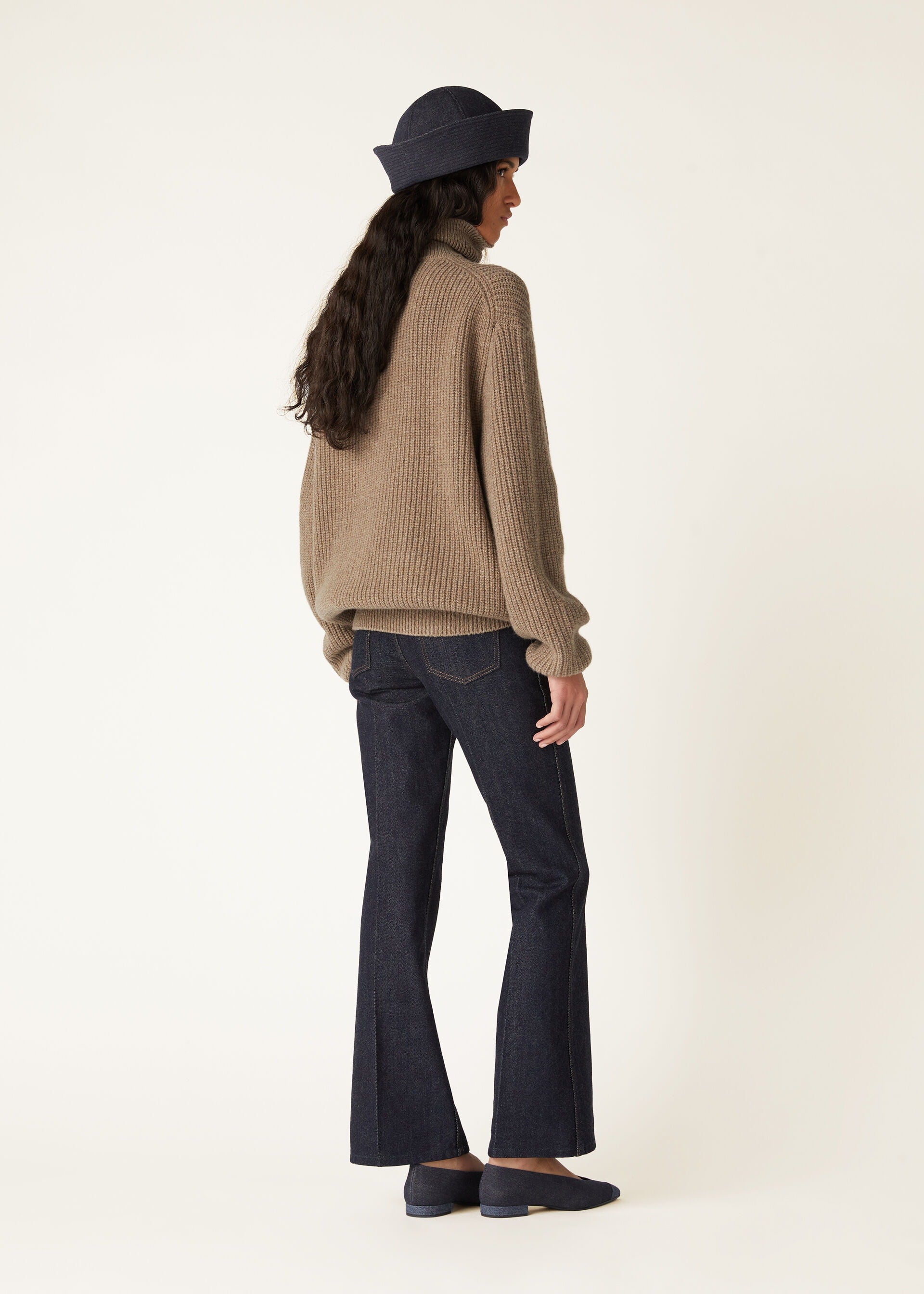 Loro Sweater - Grain Brown Melange
