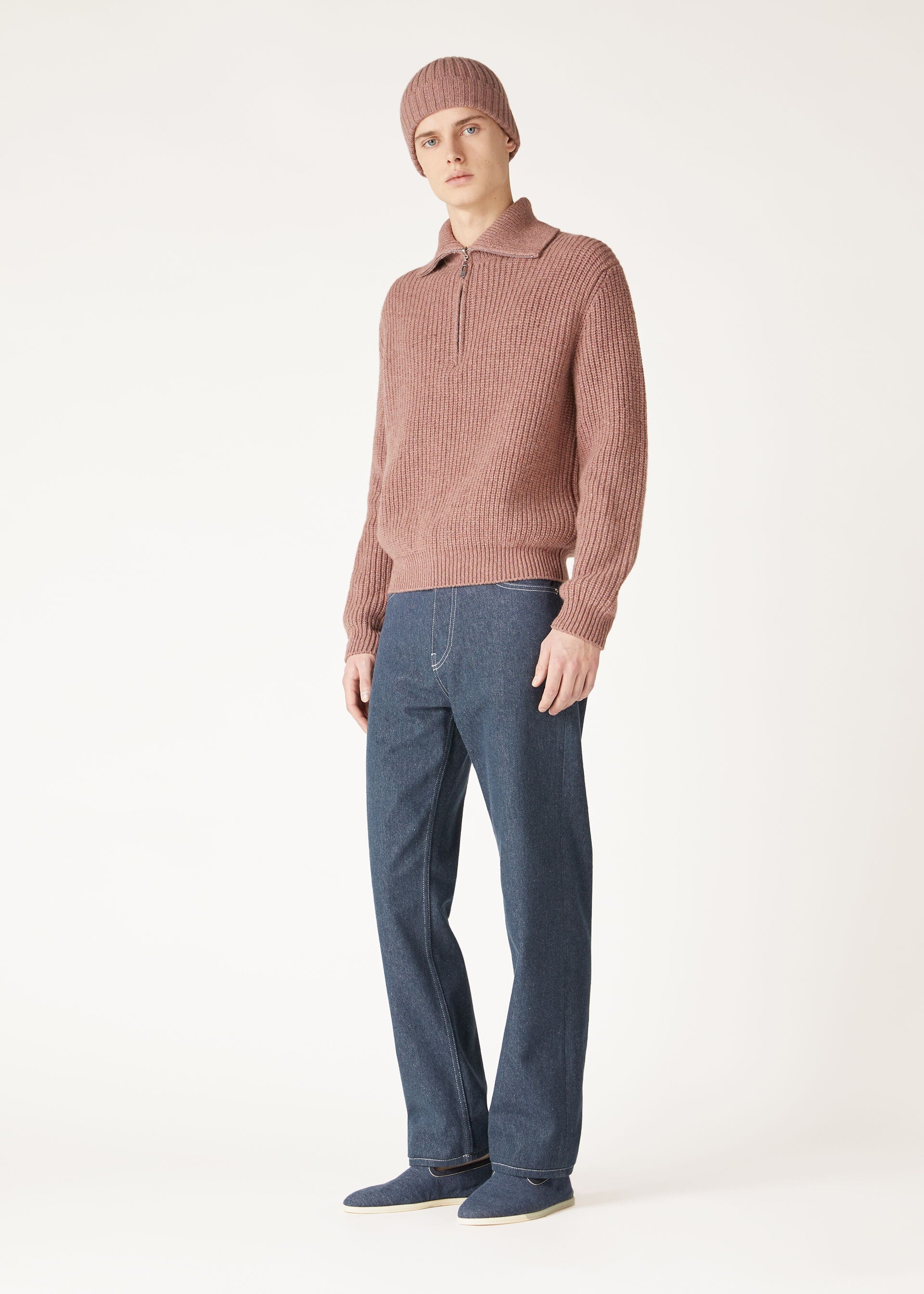 Loro Sweater - Red Sand Melange