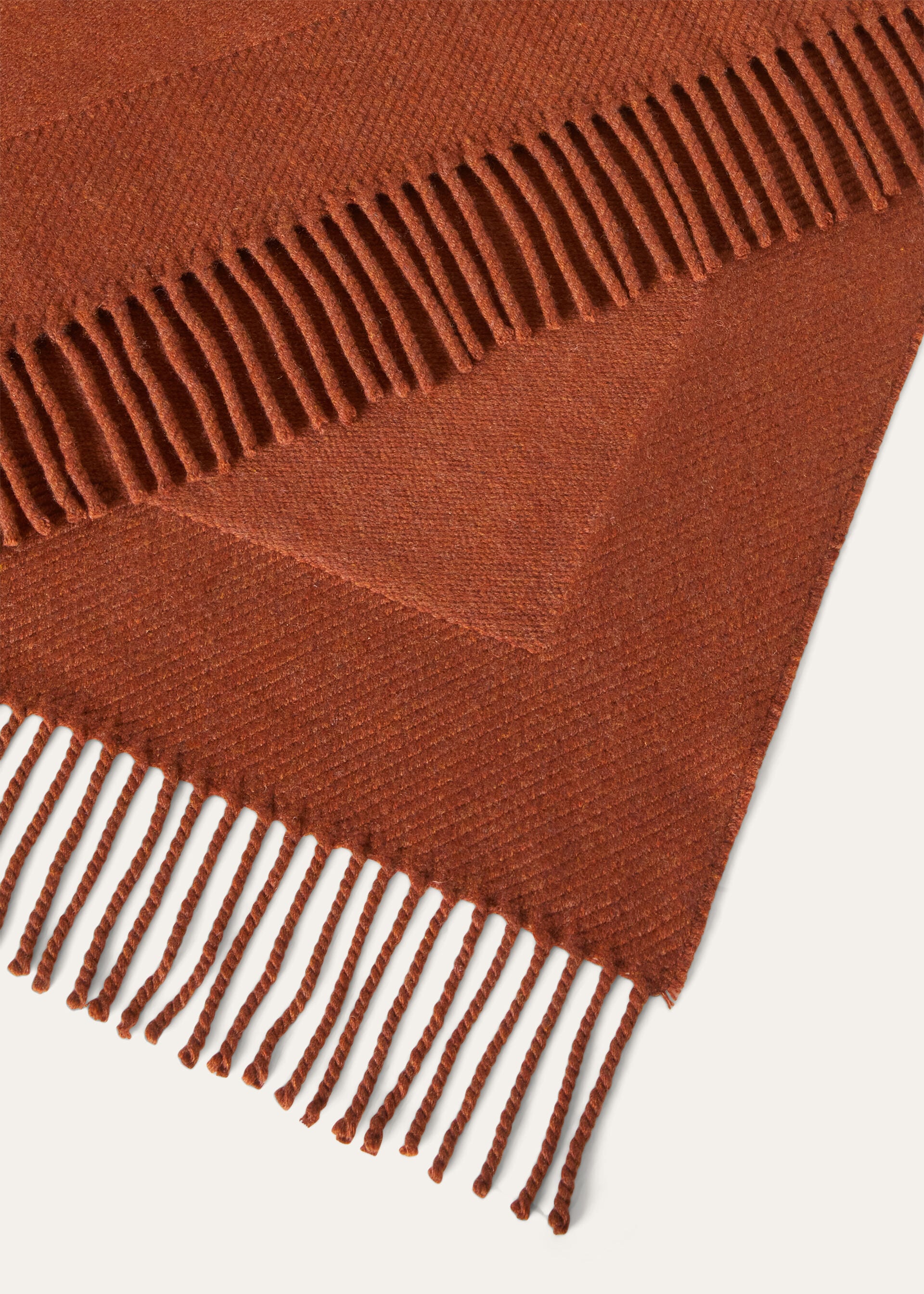 Crest Blanket - Nutmeg Melange