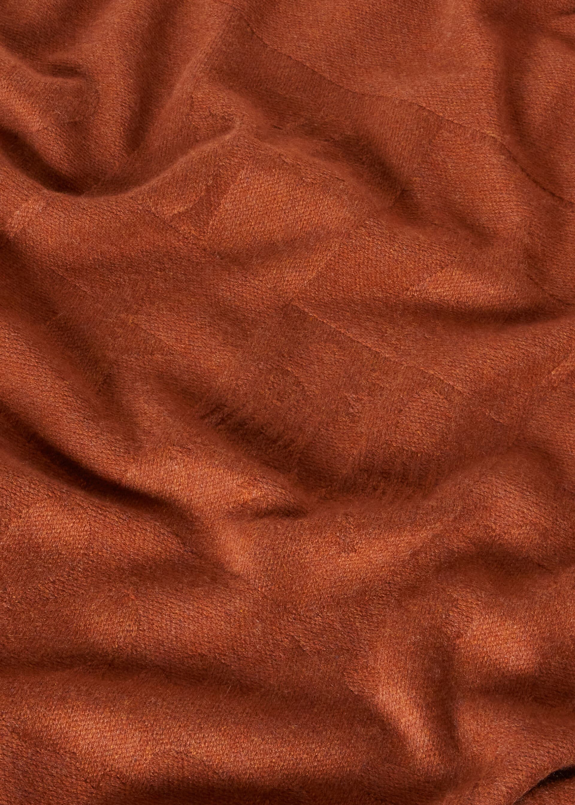 Crest Blanket - Nutmeg Melange