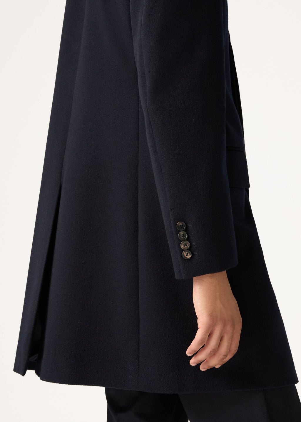 International Coat - Navy Blue
