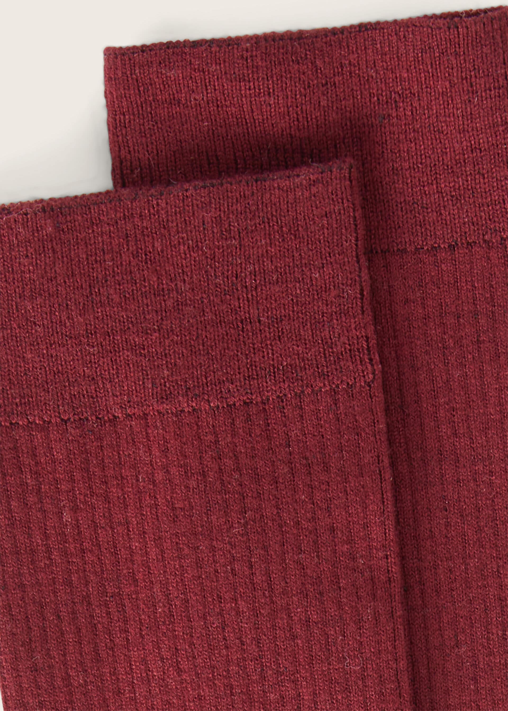 Wish Socks - Solid-Colored Tibetan Red