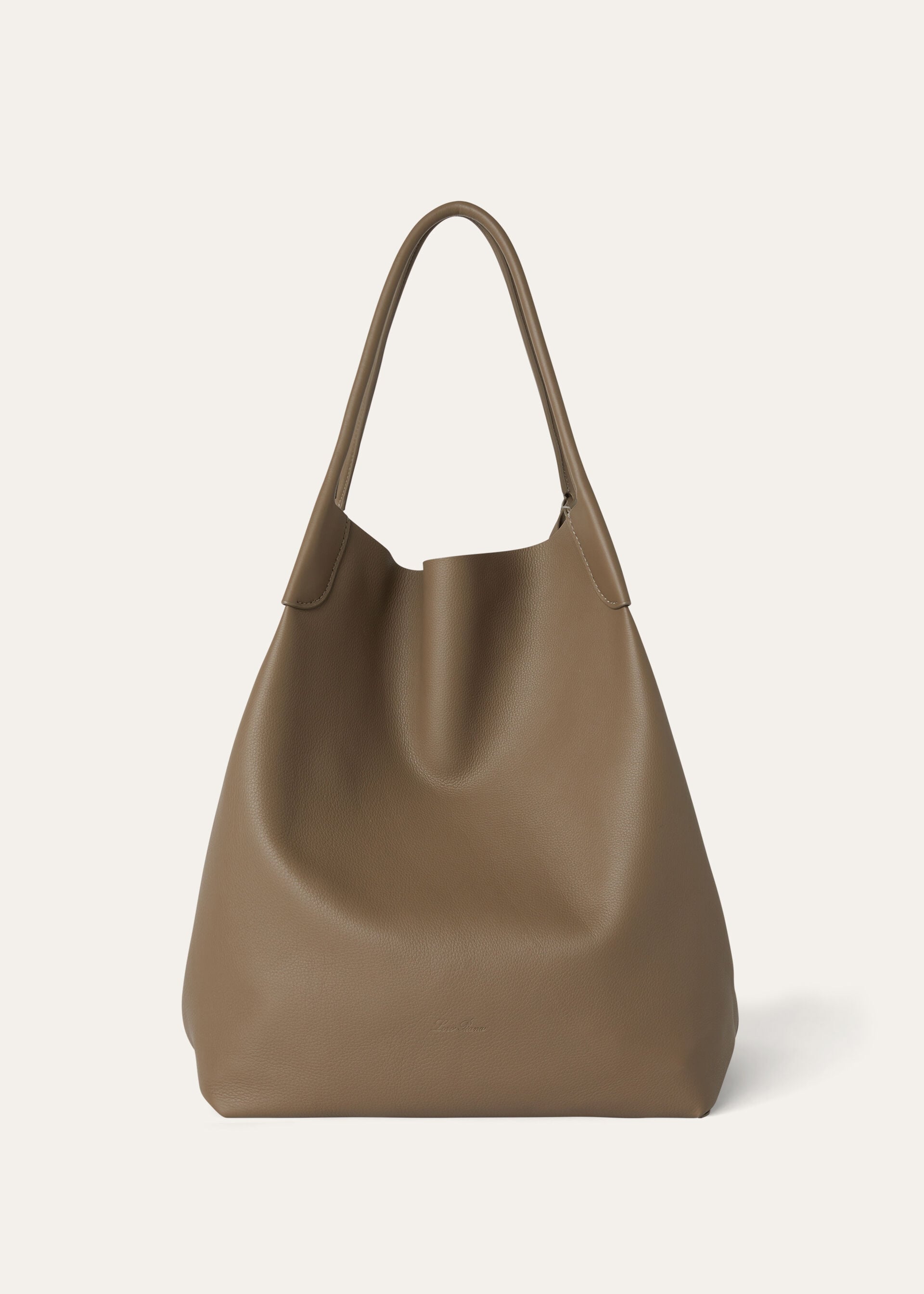 Extra Large Bale Hobo bag - Warm Mastic/Onyx