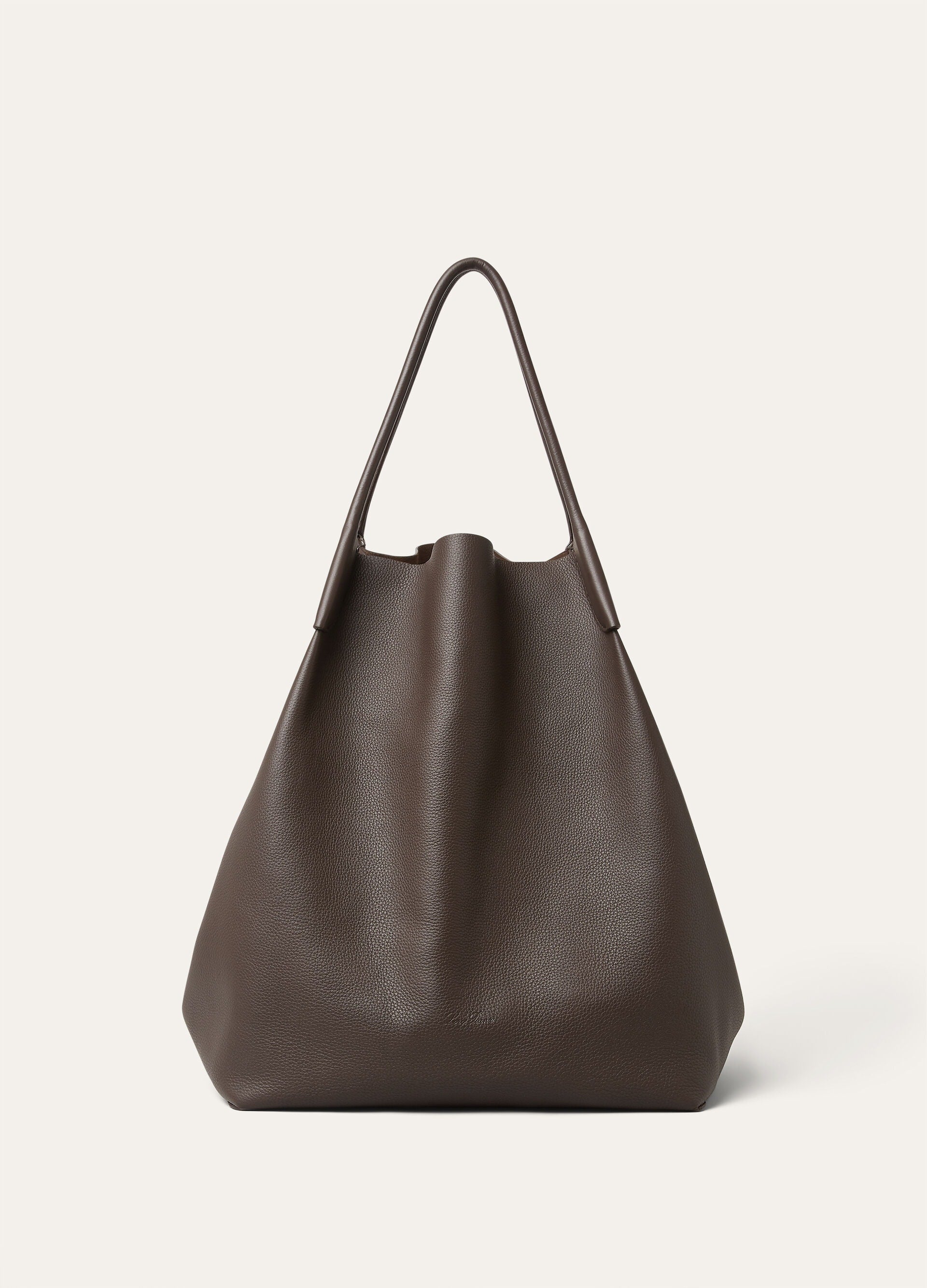 Extra Large Bale Hobo bag - Dark Chocolate Licorice/Onyx