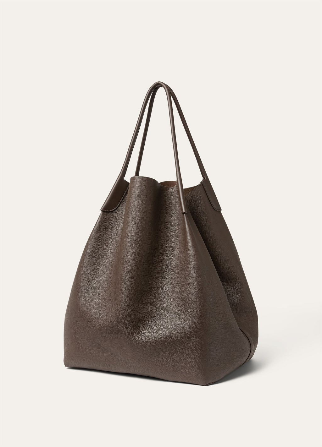 Extra Large Bale Hobo bag - Dark Chocolate Licorice/Onyx