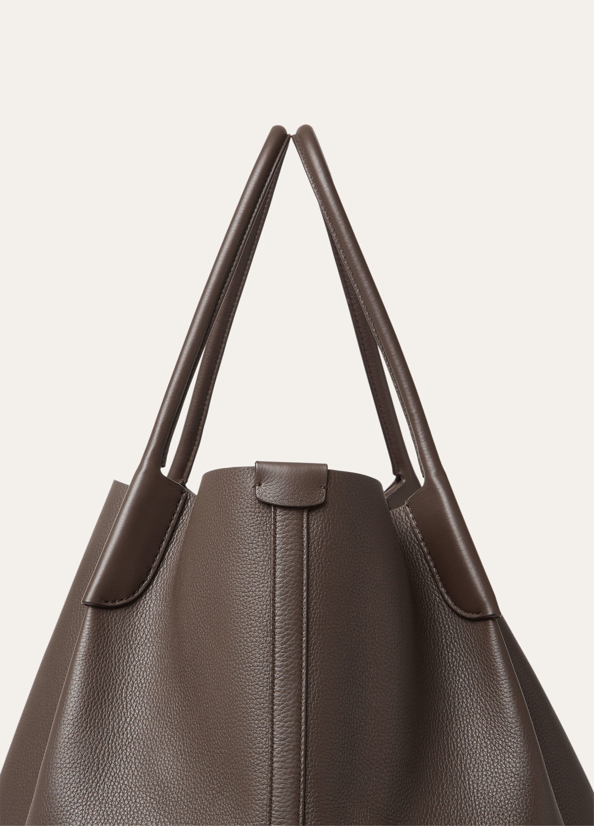 Extra Large Bale Hobo bag - Dark Chocolate Licorice/Onyx