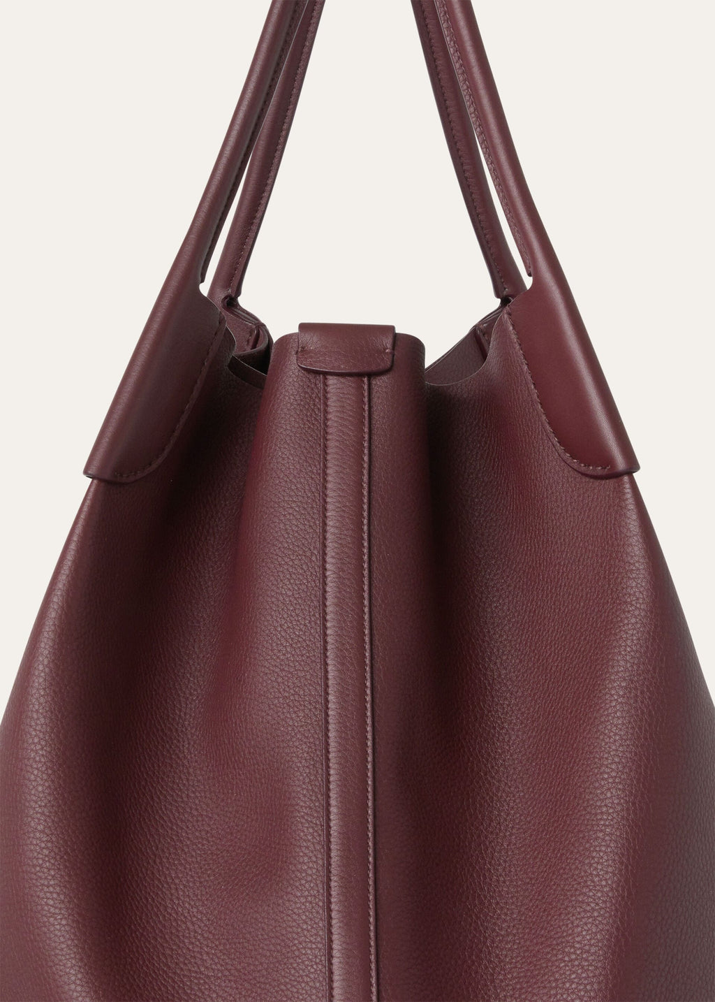 Extra Large Bale Hobo bag - Azuki Beans/Onyx