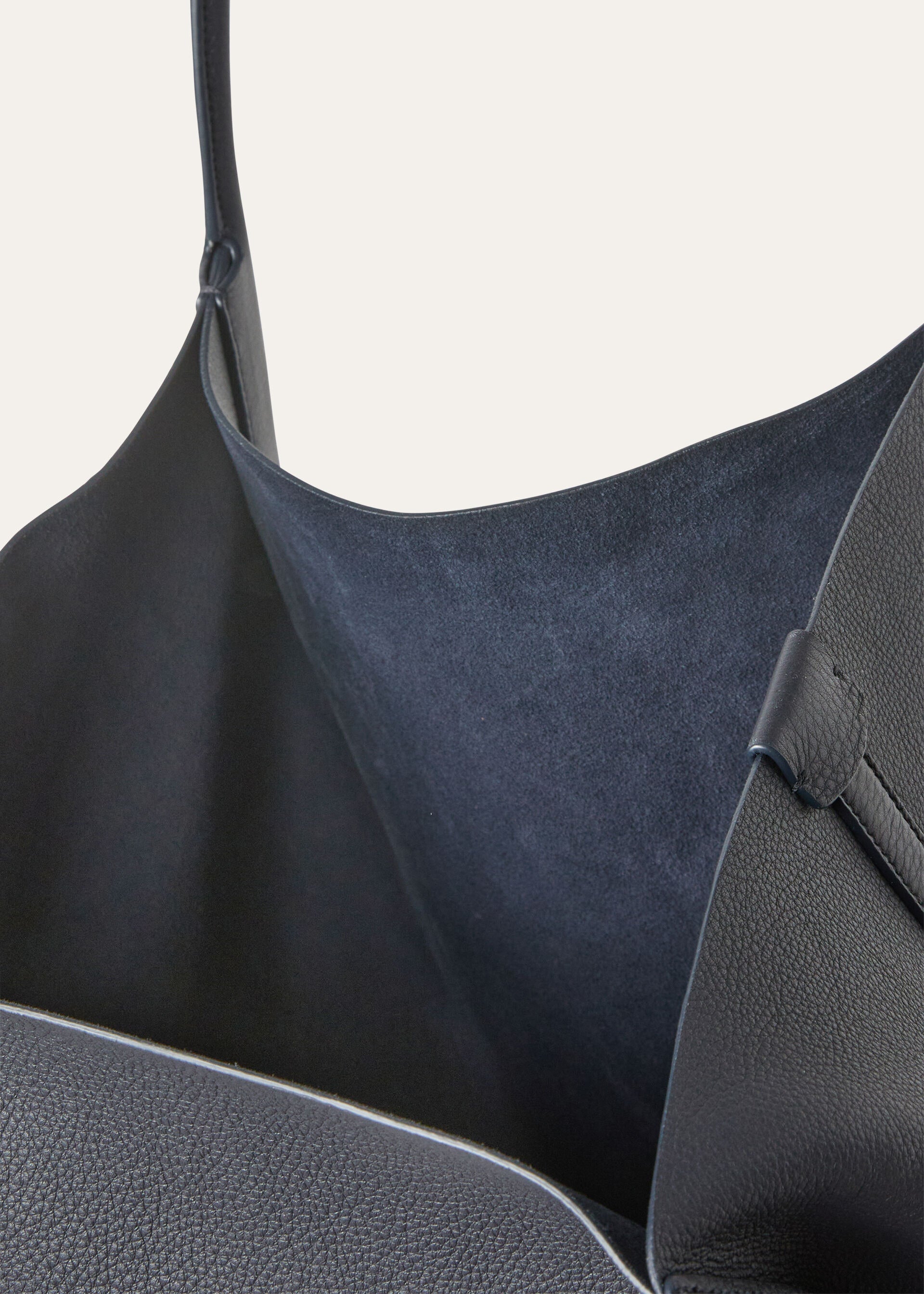 Extra Large Bale Hobo bag - Blue Navy/Onyx