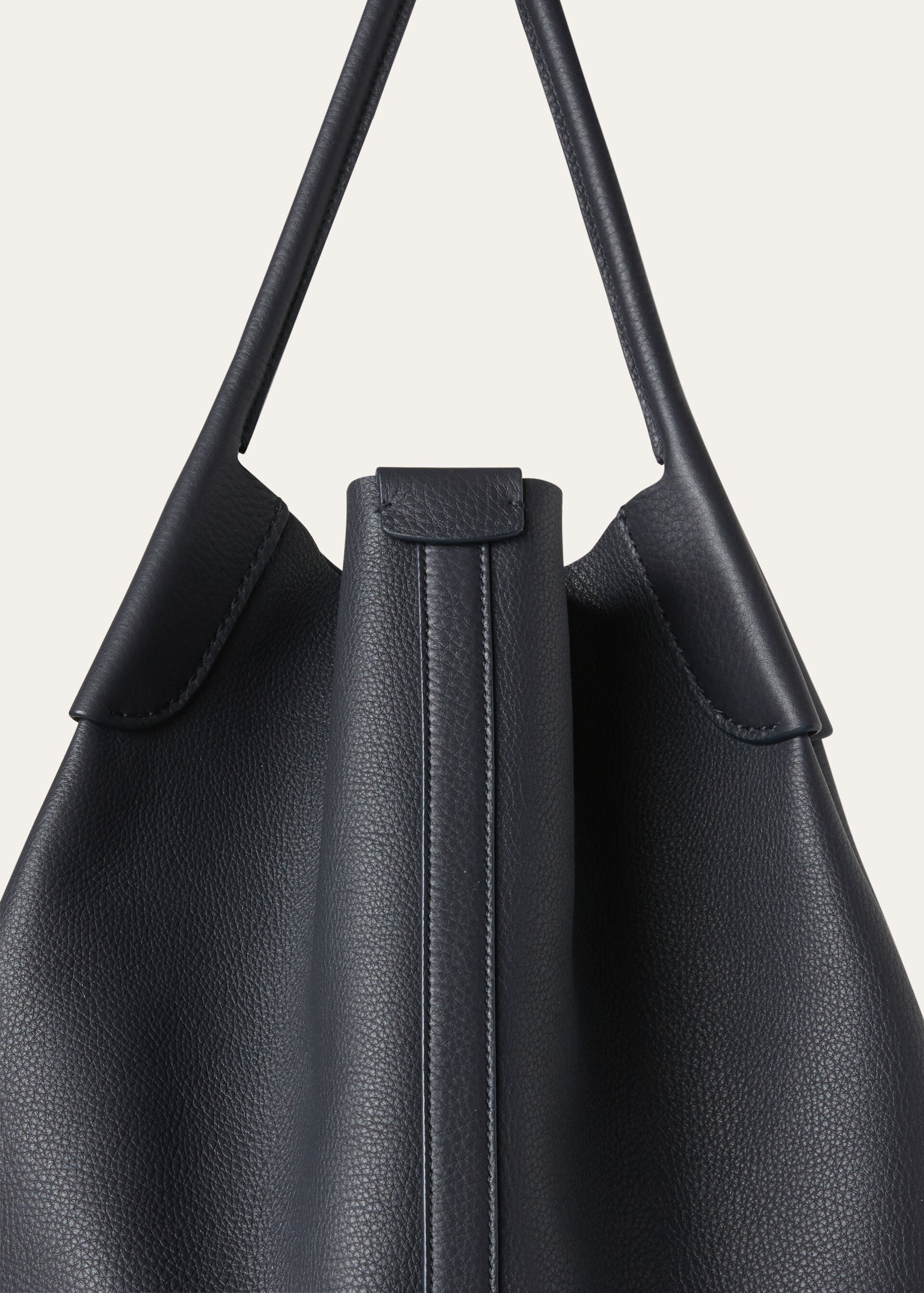 Extra Large Bale Hobo bag - Blue Navy/Onyx