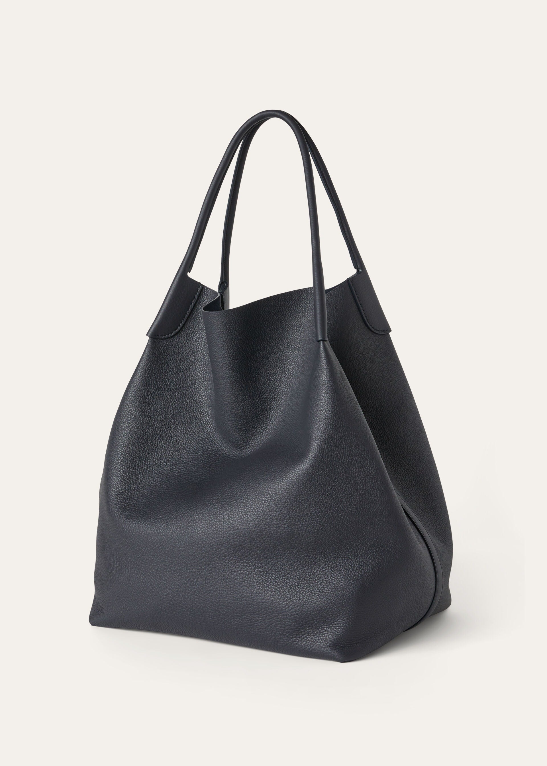 Extra Large Bale Hobo bag - Blue Navy/Onyx