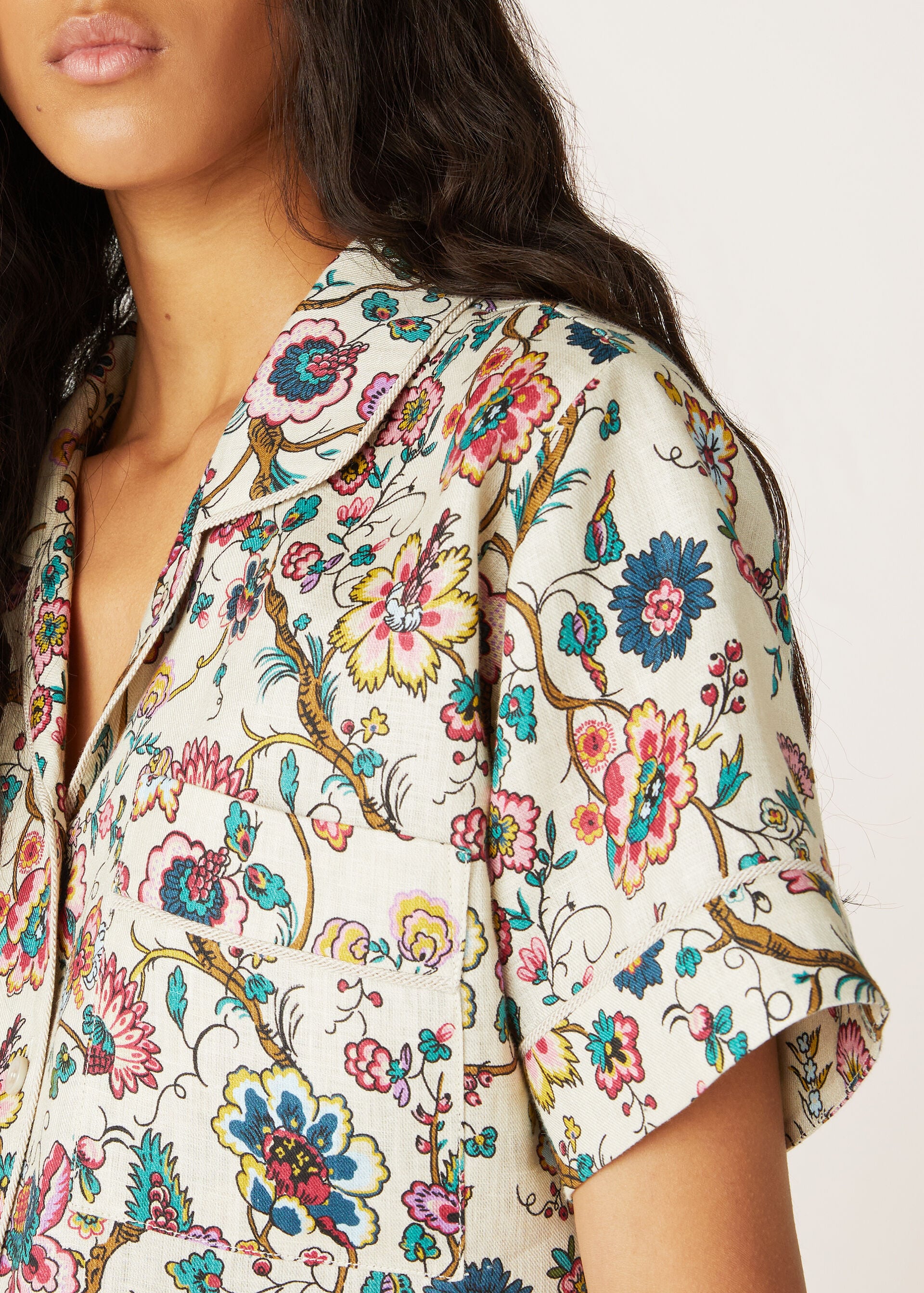 Ashly Shirt - SANDALWOOD+IMPRES.PINK+CREAM.HONEY