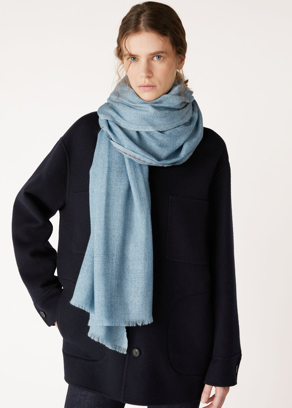 Stardust Stole - Stardust Blue Chiné