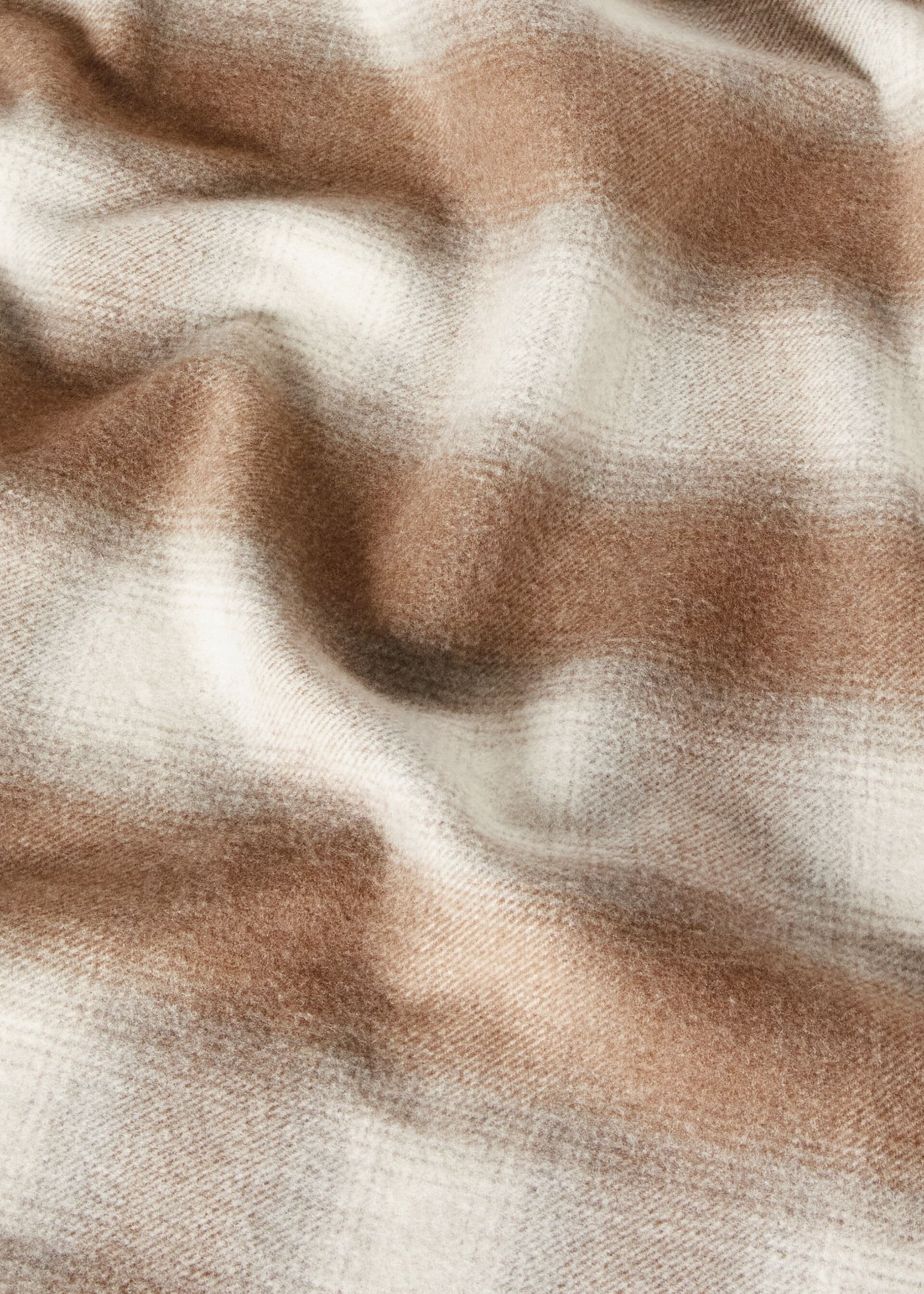 Tartan Flannel Plaid - Light Camel/Ancient Paper