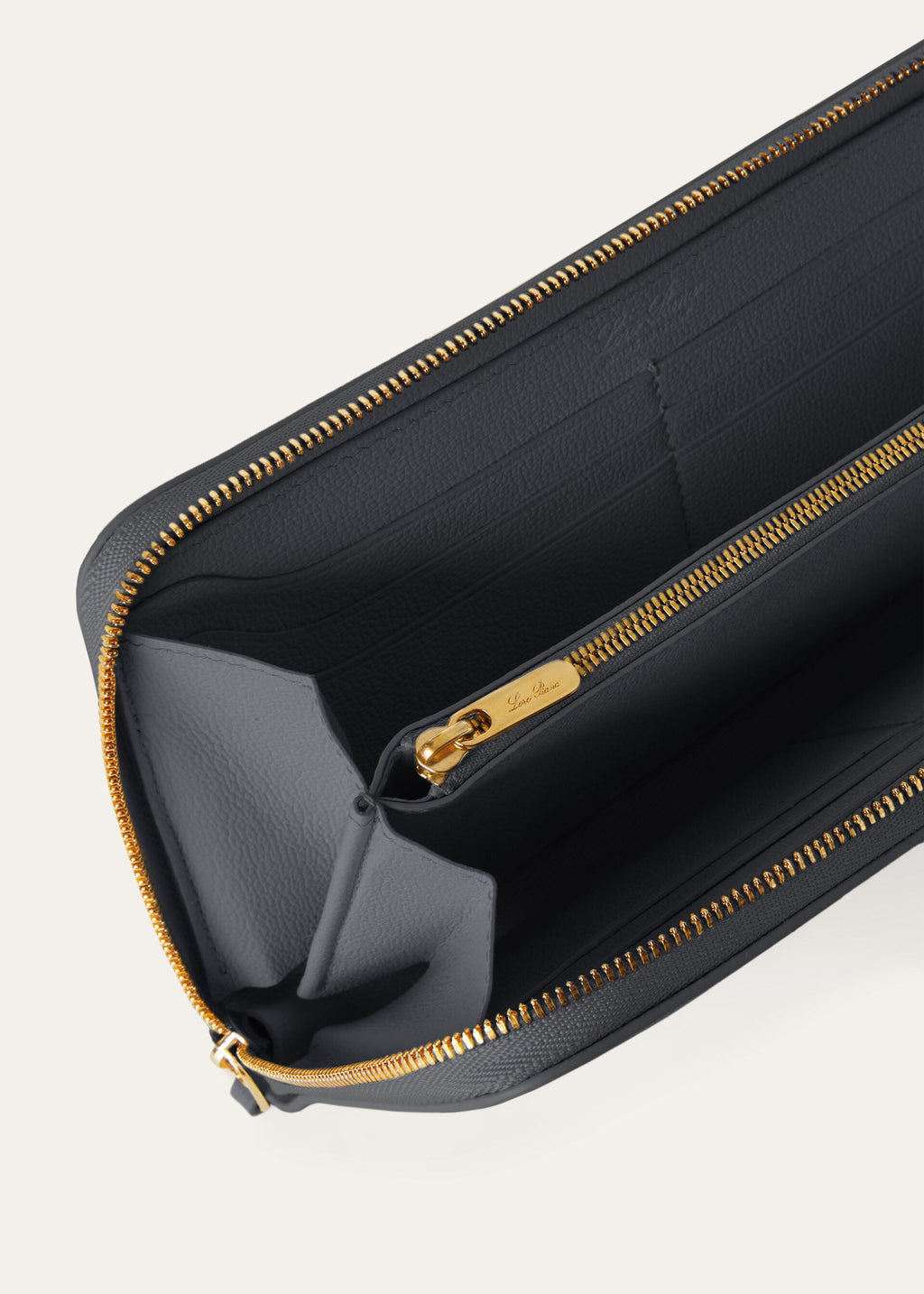 Extra Zip-Around Purse - Black/Sun Gold