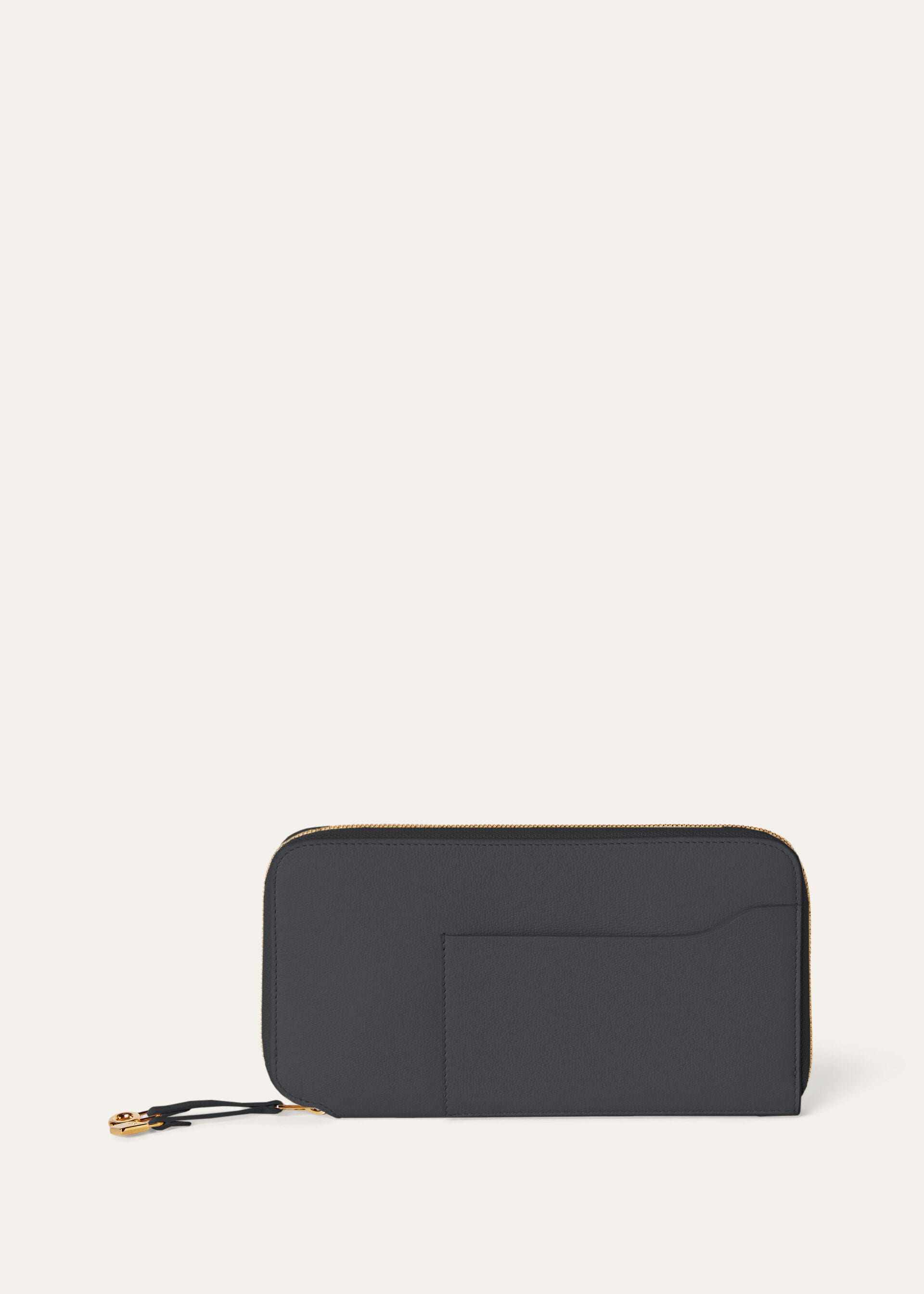 Extra Zip-Around Purse - Black/Sun Gold