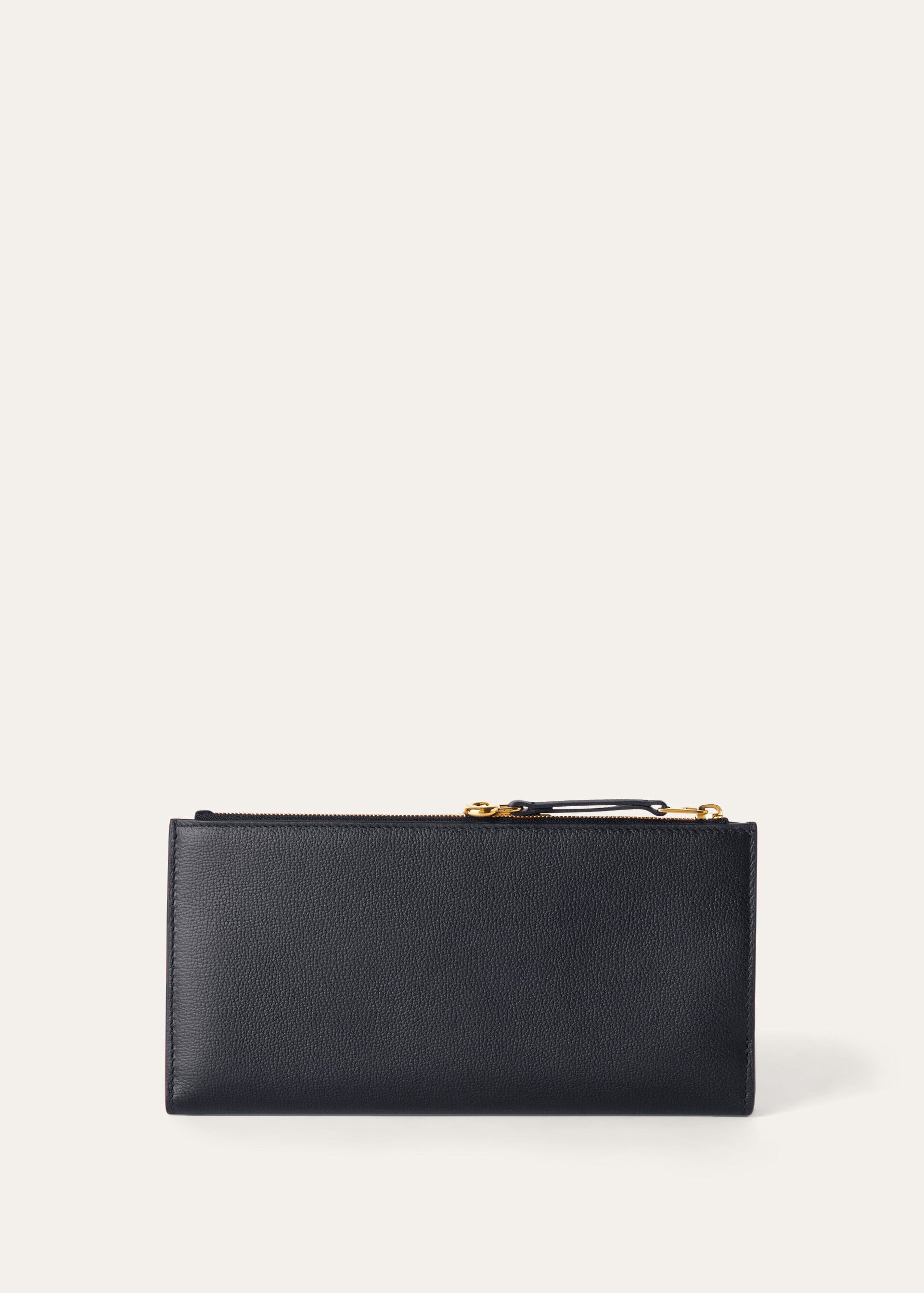 Extra Bifold Purse - Black/Sun Gold