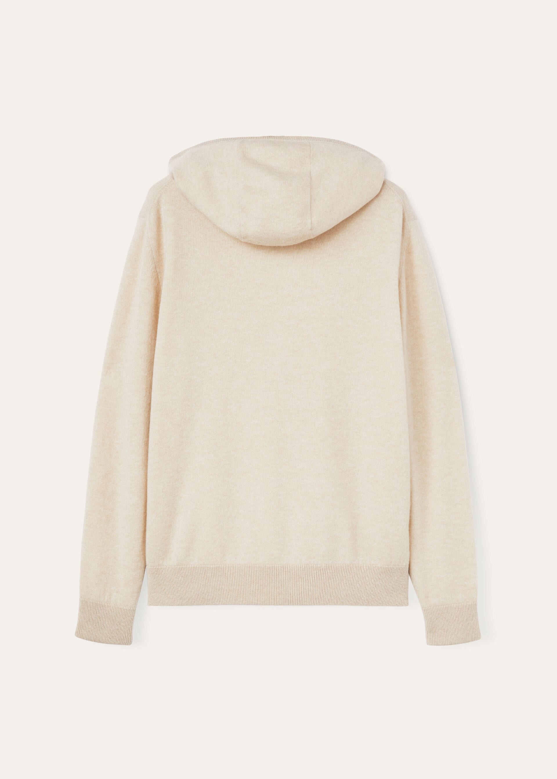 Duo Hooded Bomber Sweater - Natural Suitcase/Nougat