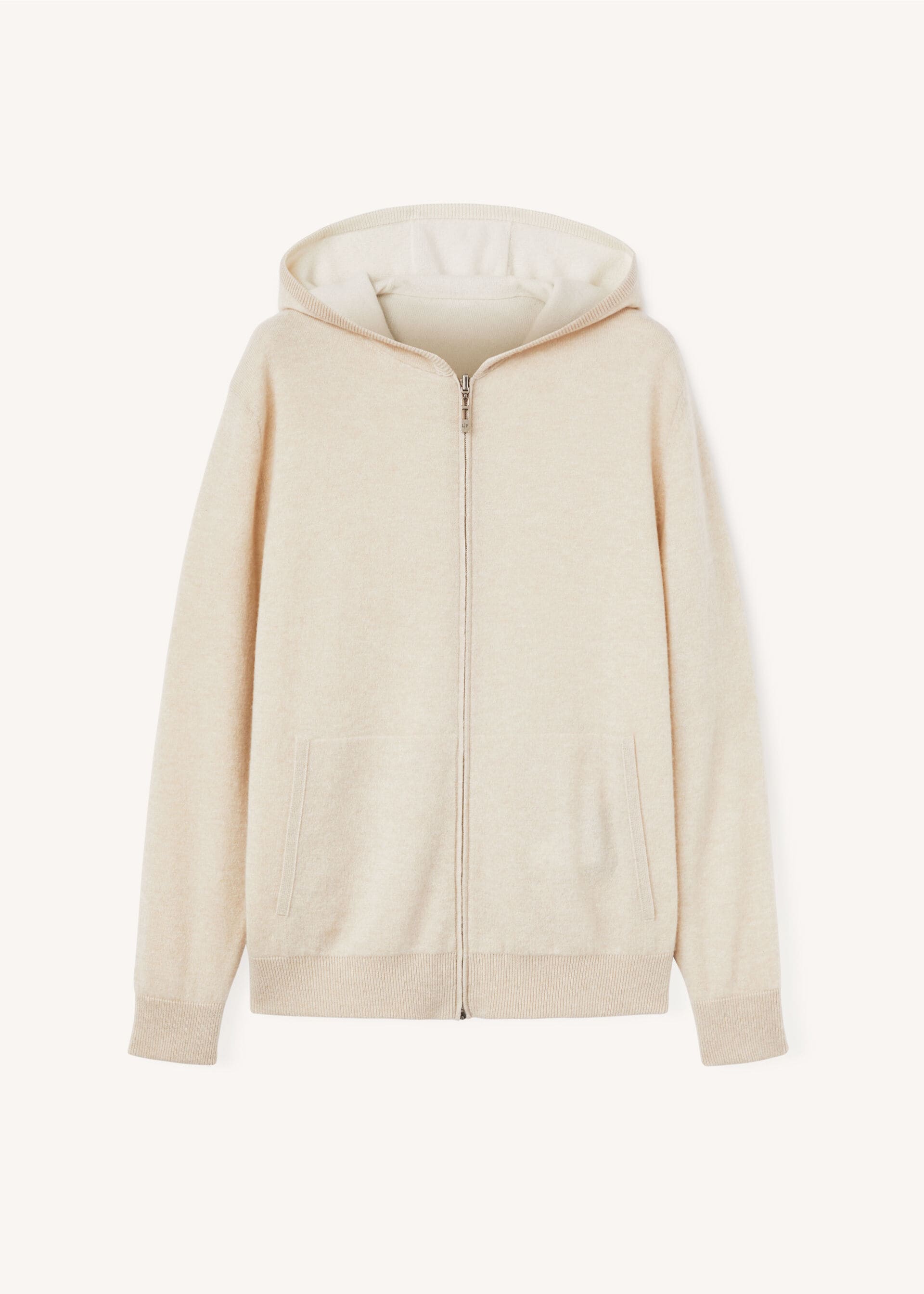 Duo Hooded Bomber Sweater - Natural Suitcase/Nougat