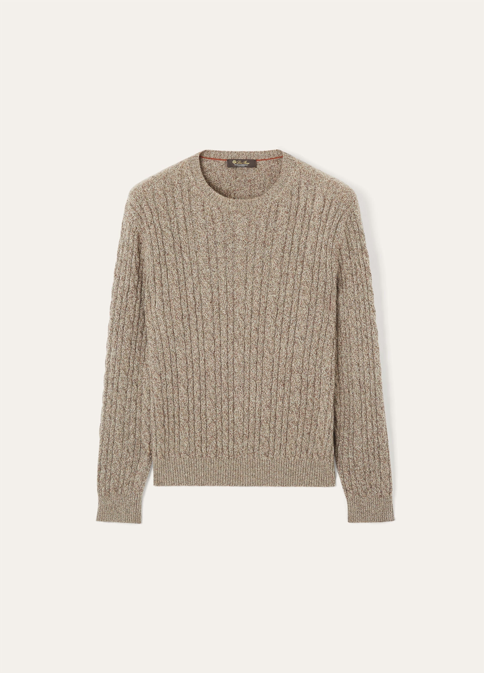 Treccia Crewneck - Grinded Coffee